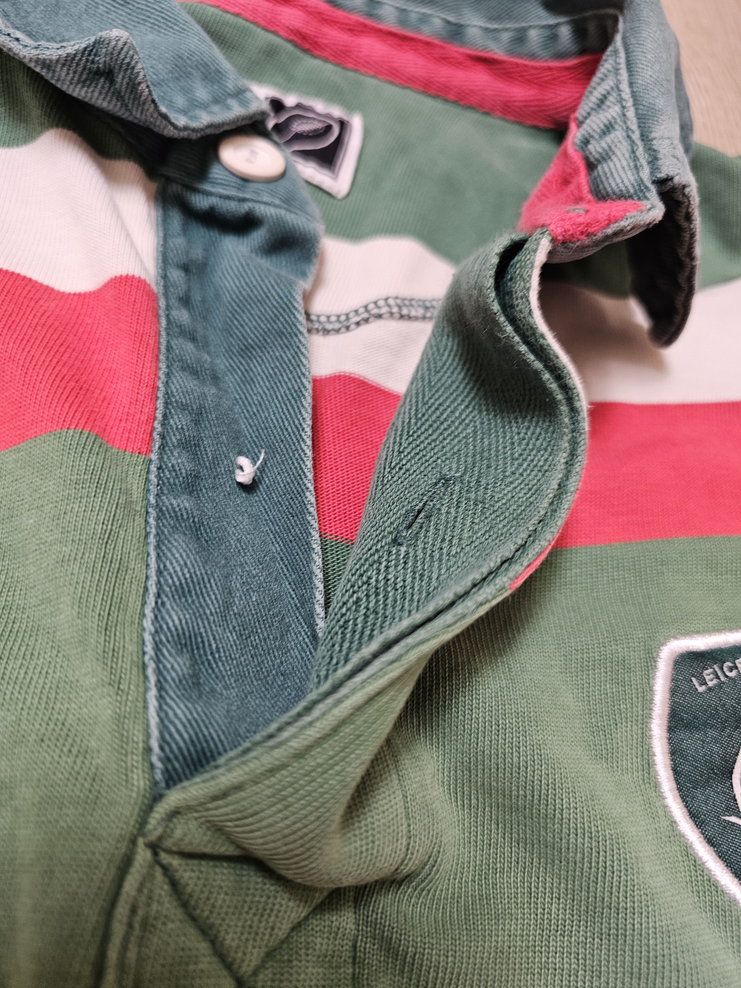 Cotton Traders LEICESTER TIGERS 2006 RUGBY JERSEY VINTAGE ENGLAND RUGBY Size US XL / EU 56 / 4 - 7 Thumbnail