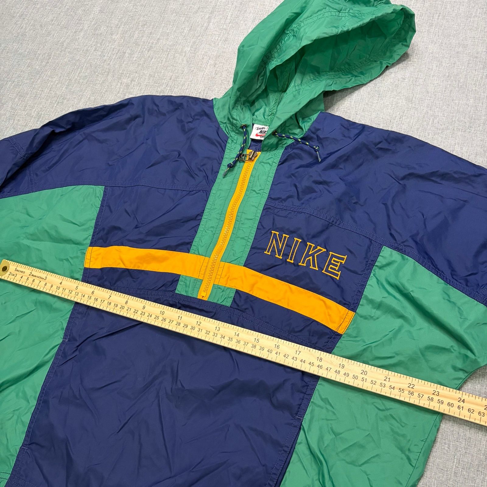 Nike Vintage Nike Windbreaker Jacket Youth M 10/12 Half Zip 90s Size US XS / EU 42 / 0 - 6 Thumbnail