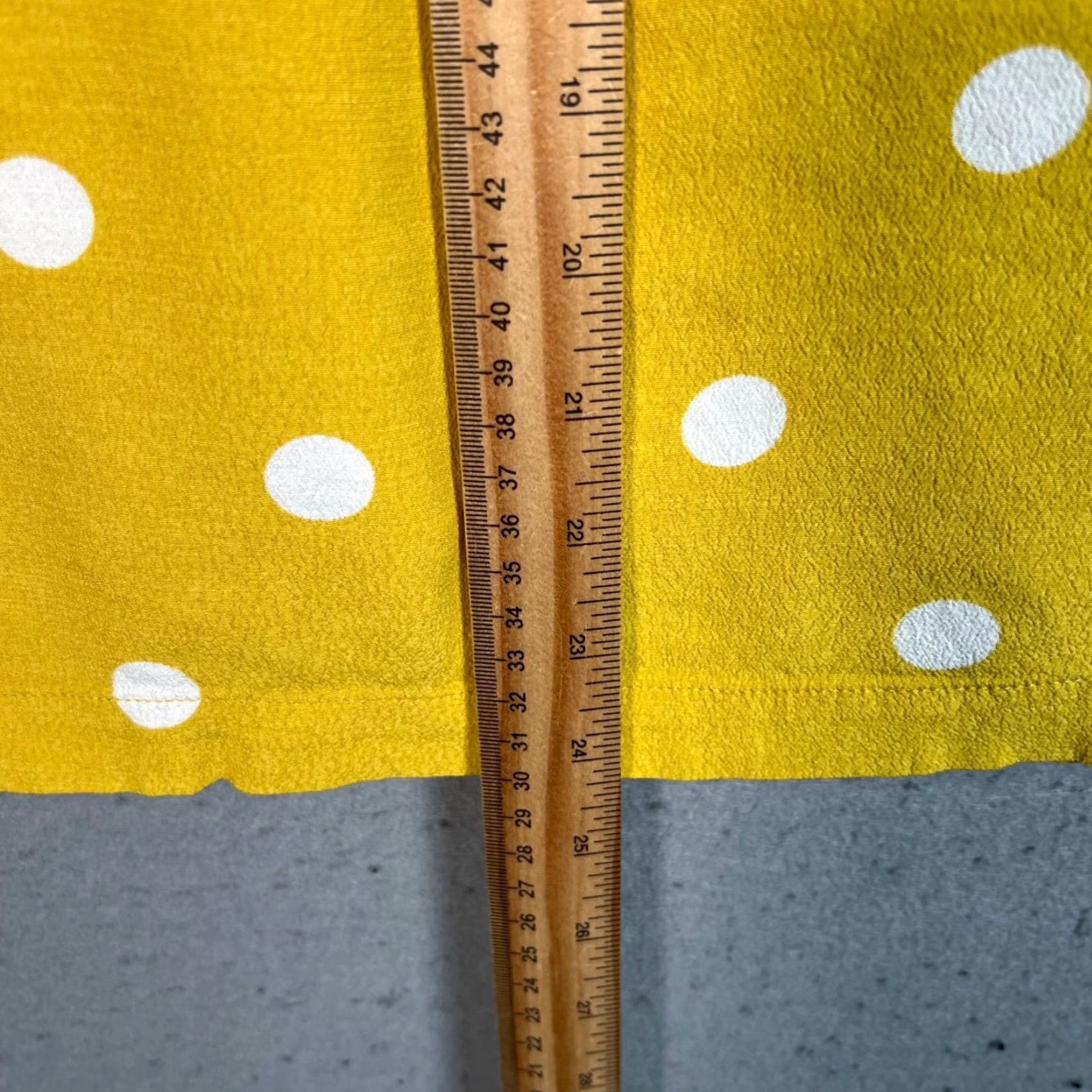 Vintage Wilfred Womens Size 2 Yellow Polka Dot Spaghetti Strap Mini Dress Shirt? Size XS / US 0-2 / IT 36-38 - 6 Thumbnail