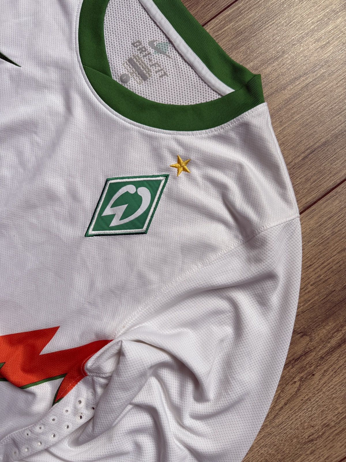 Nike × Vintage Koszulka piłkarska Nike Werder Bremen 2010/11 Player Issue Size US L / EU 52-54 / 3 - 4 Thumbnail