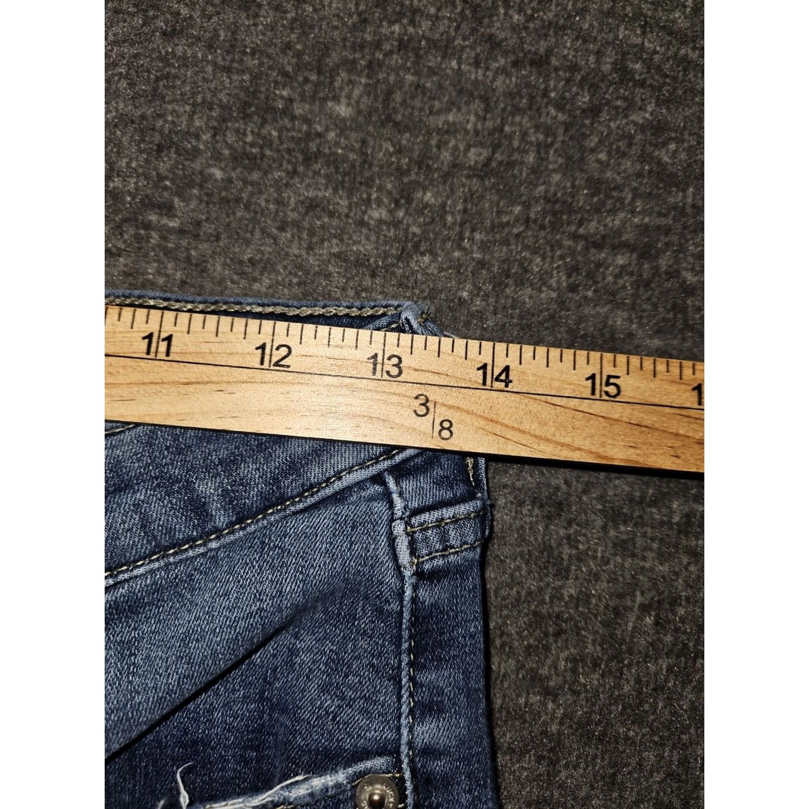 Lucky Brand Lucky Brand Bridgette Skinny Jeans Women 8 Mid Blue Denim Stretch Pockets 90s Preppy City Logo N/A Size ONE SIZE - 4 Thumbnail