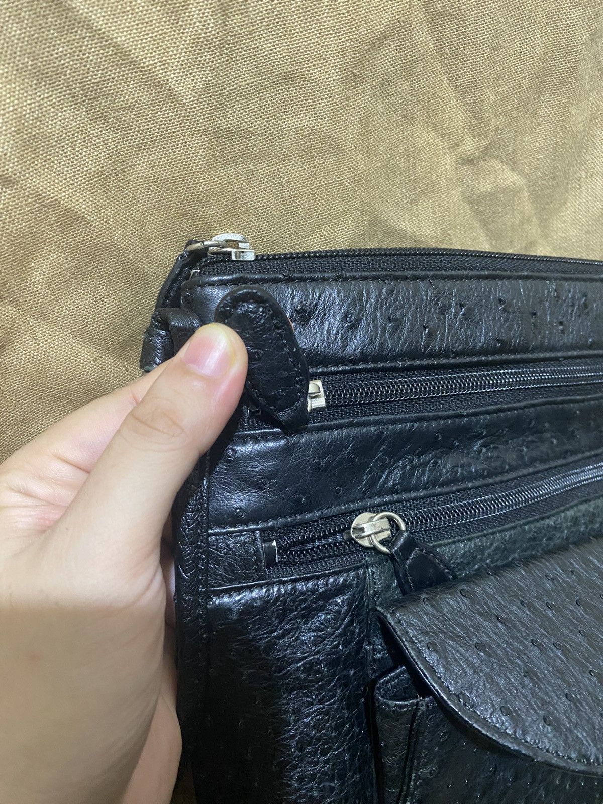 Other Genuine ostrich leather sling bag Size ONE SIZE - 6 Thumbnail