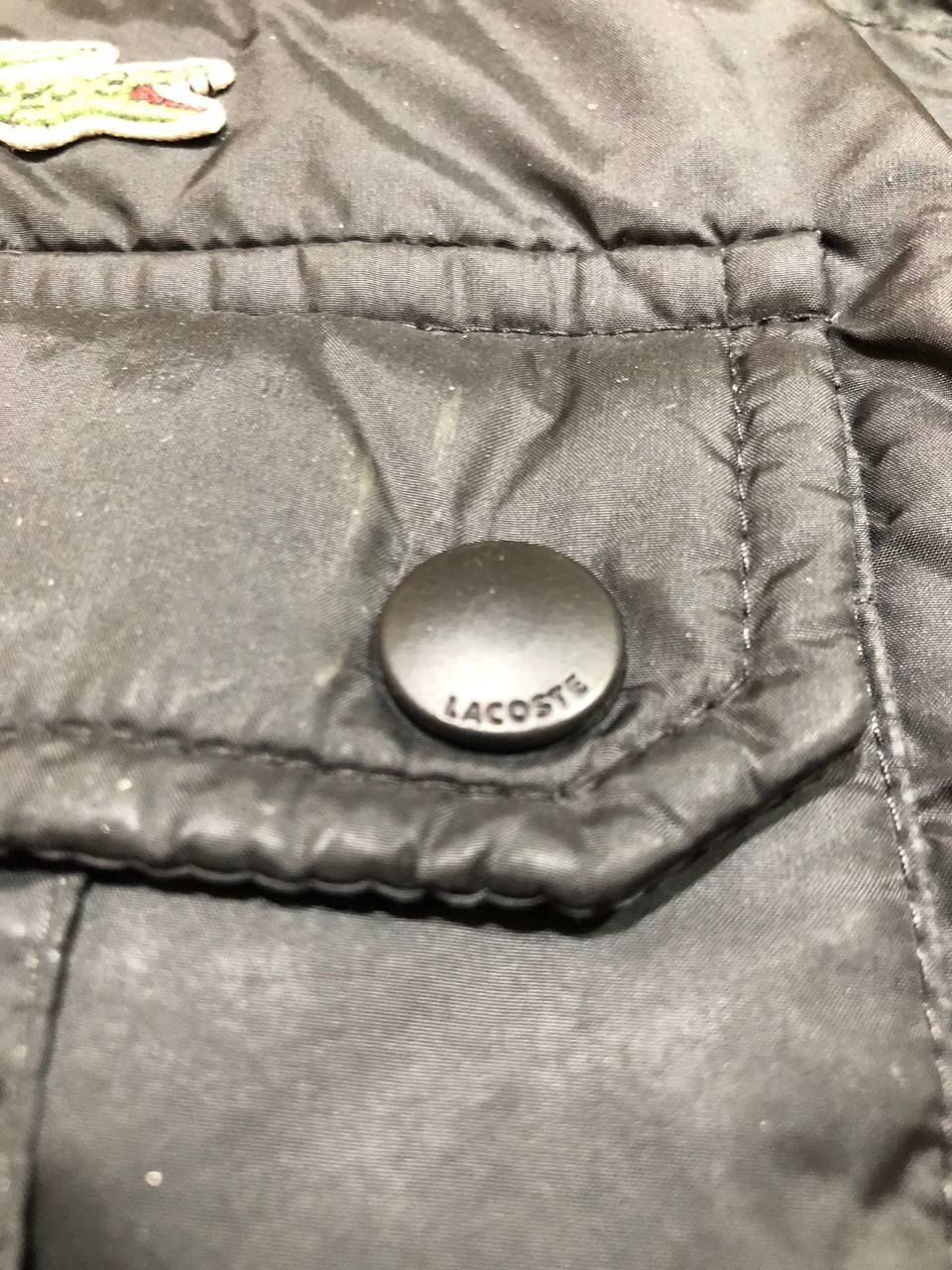 Lacoste Hooded Down Puffer Jacket VINTAGE STREETWEAR