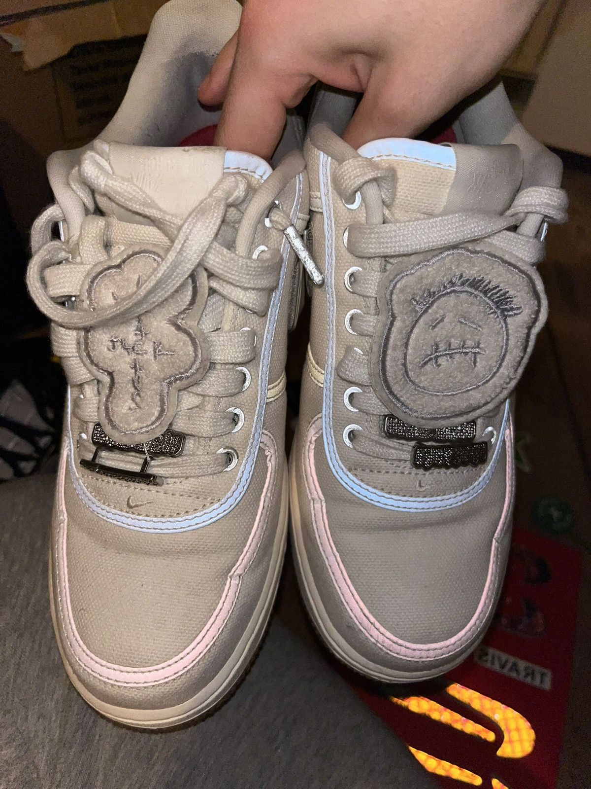 Nike × Travis Scott Travis Scott x Nike air force 1 Size US 7.5 / EU 40-41 - 4 Thumbnail