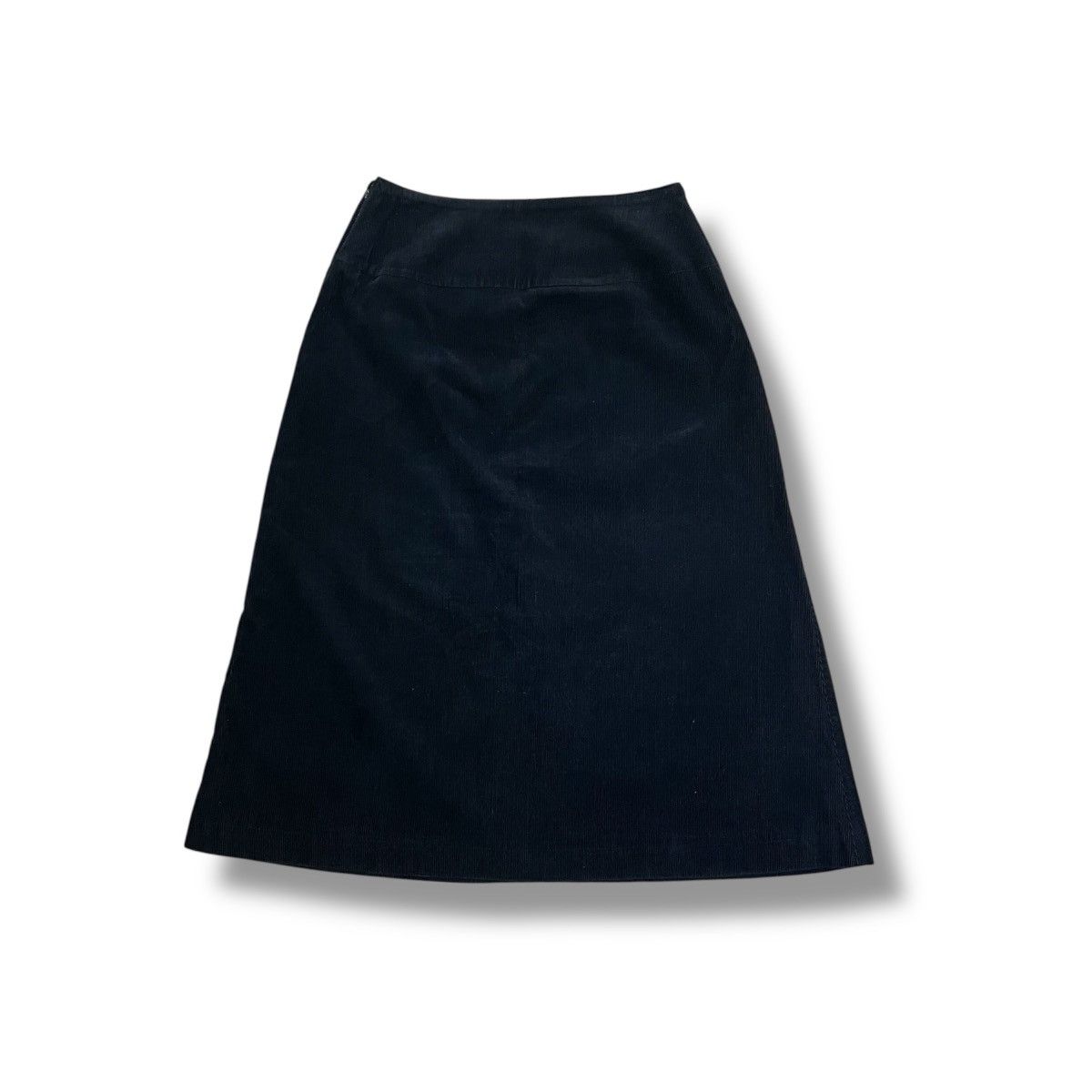 Y's WXYZ Y’S BY YOHJI YAMAMOTO CORDUROY SKIRT Size 25" / US 0 / IT 36 - 2 Thumbnail