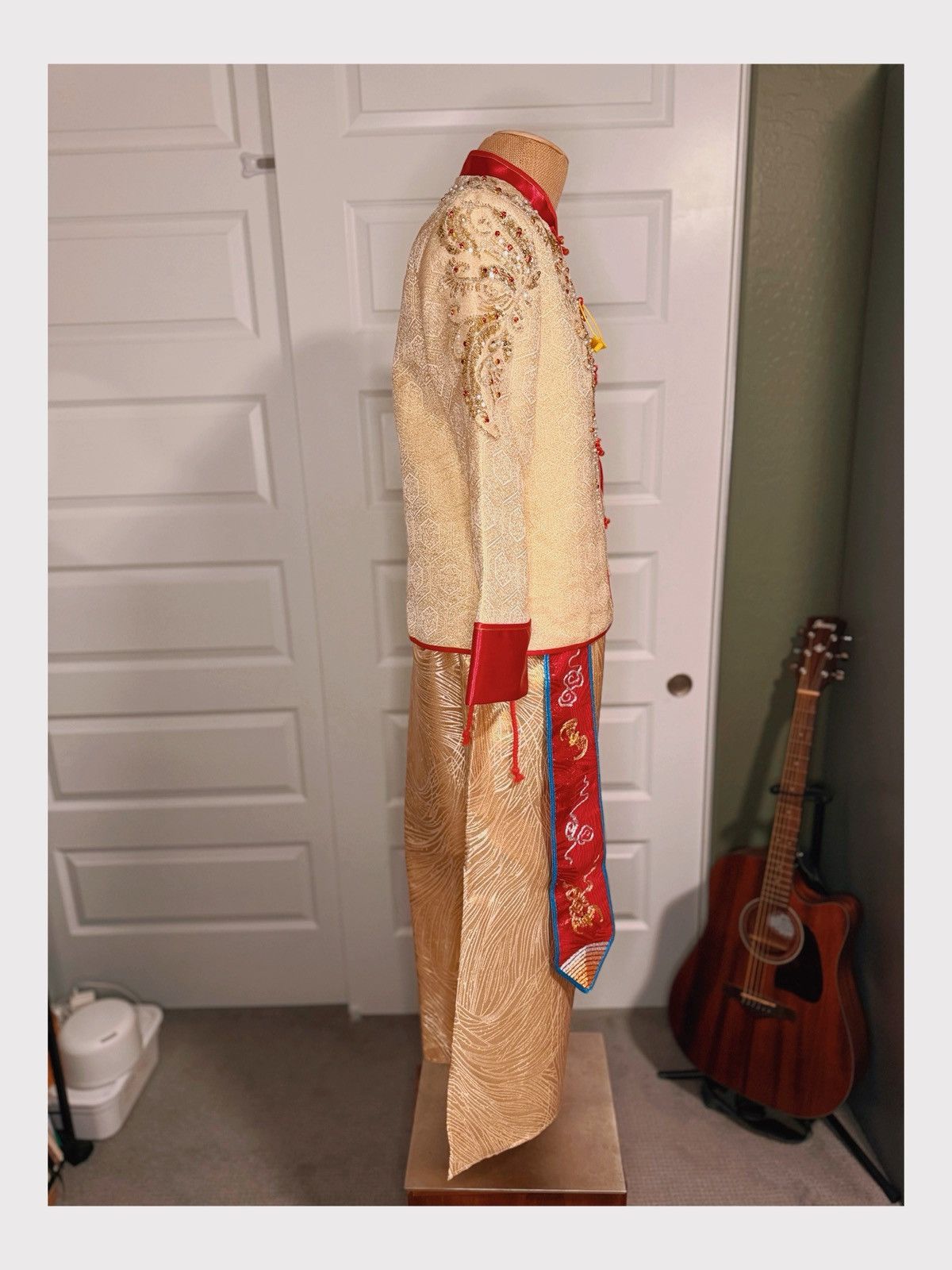 Other Brand New Traditional Chinese Men’s Wedding Outfit Size 38L - 6 Thumbnail