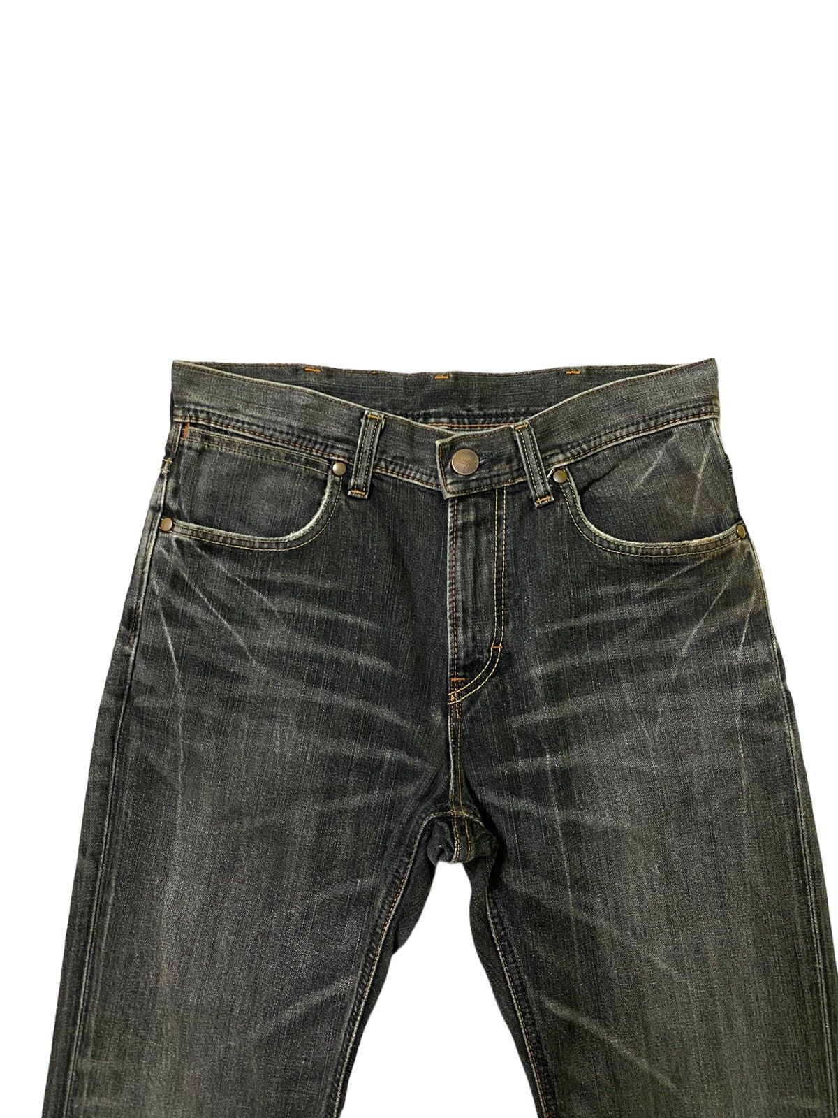 Vintage FLARED💥 WRANGLER CLAWMARKS BOOTCUT DENIM JEANS Size US 30 / EU 46 - 3 Thumbnail