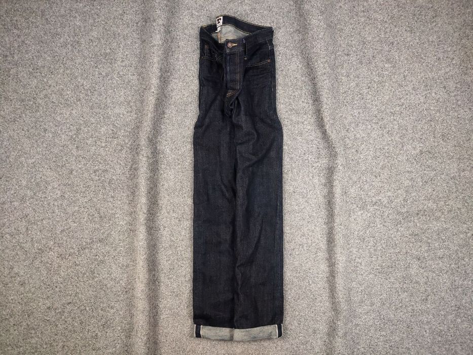 image of Made In USA x Tellason Vintage Japan Elgin Selvedge Вenim Tapered Jeans in Blue, Men's (Size 34)