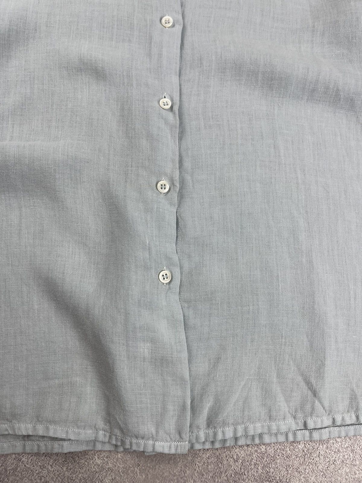 Japanese Brand Oska Linen Long Sleeve Shirt Size 1 Size S / US 4 / IT 40 - 6 Thumbnail