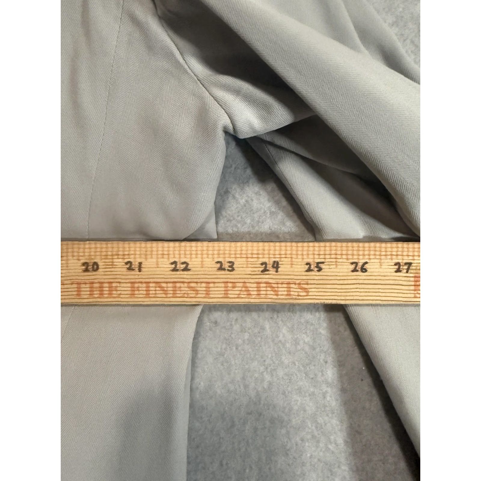 Vintage Island Silk Sport Coat Mens 48L Beige 100% Silk Herringbone Long Jacket Size US M / EU 48-50 / 2 - 5 Thumbnail