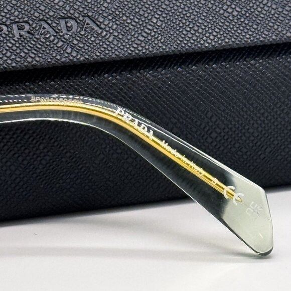 Prada NEW PRADA EYEGLASSES PRA19VF 14R1O1, PR A19VF 14R1O1 Size ONE SIZE - 8 Thumbnail