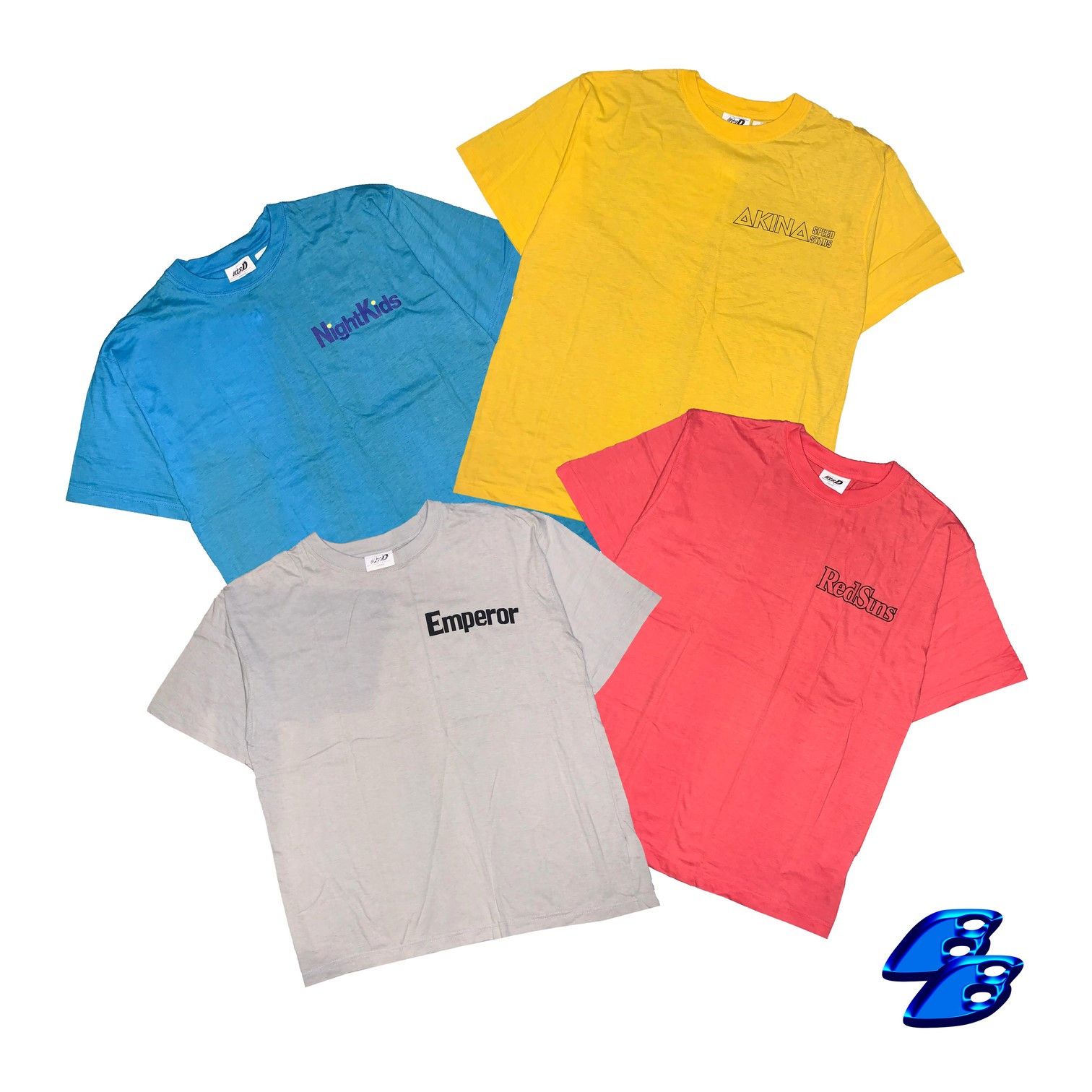 Anime × Japanese Brand × Vintage VINTAGE INITIAL D ANIME TEE BUNDLING Size US L / EU 52-54 / 3 - 1 Thumbnail