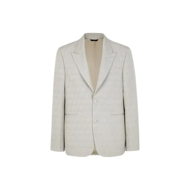 Fendi o1s1wg110225 Jacket in Silver Size US S / EU 44-46 / 1 - 1 Thumbnail