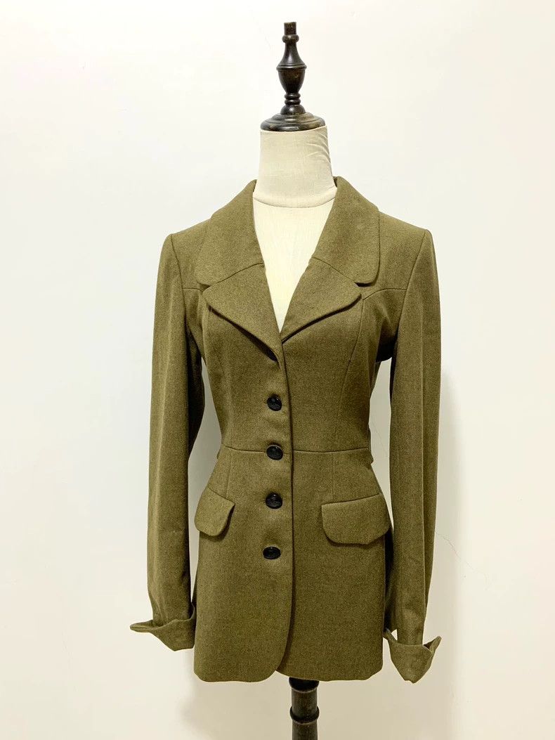 Other Vivienne Westwood Brown suit with white trim Size S / US 4 / IT 40 - 1 Thumbnail