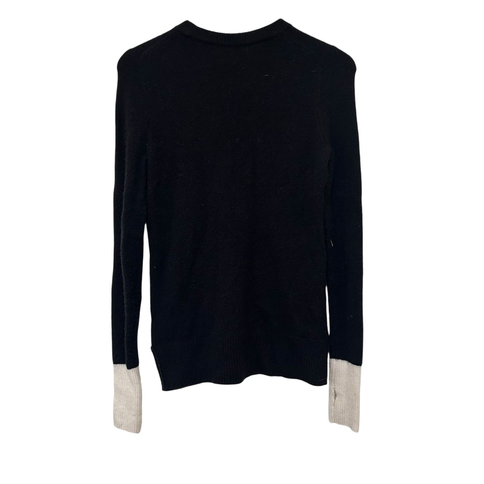 Madewell Madewell Black Merino Wool Alpaca Blend Sweater Sz XS Size XS / US 0-2 / IT 36-38 - 5 Thumbnail