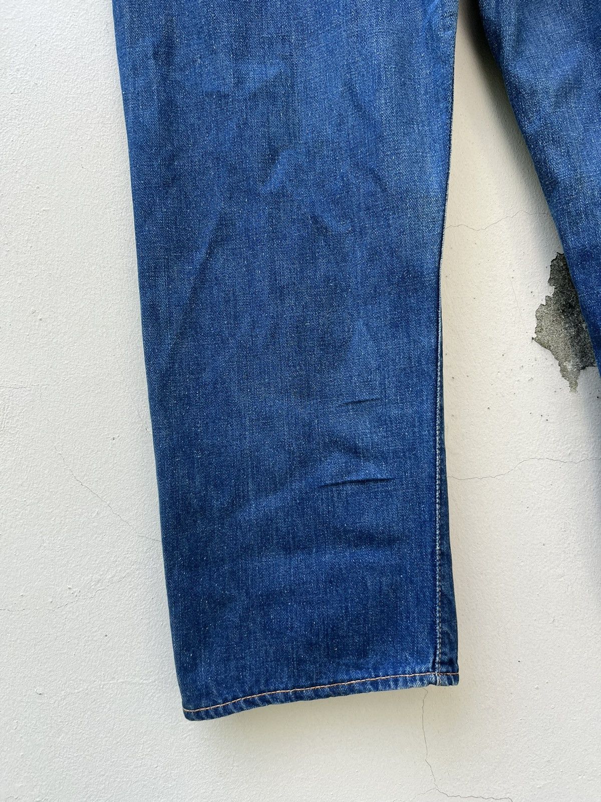 Levi's RARE! Vintage 50s Levi’s Hidden Rivets Denim Selvedge Jeans Size 28" / US 6 / IT 42 - 11 Thumbnail