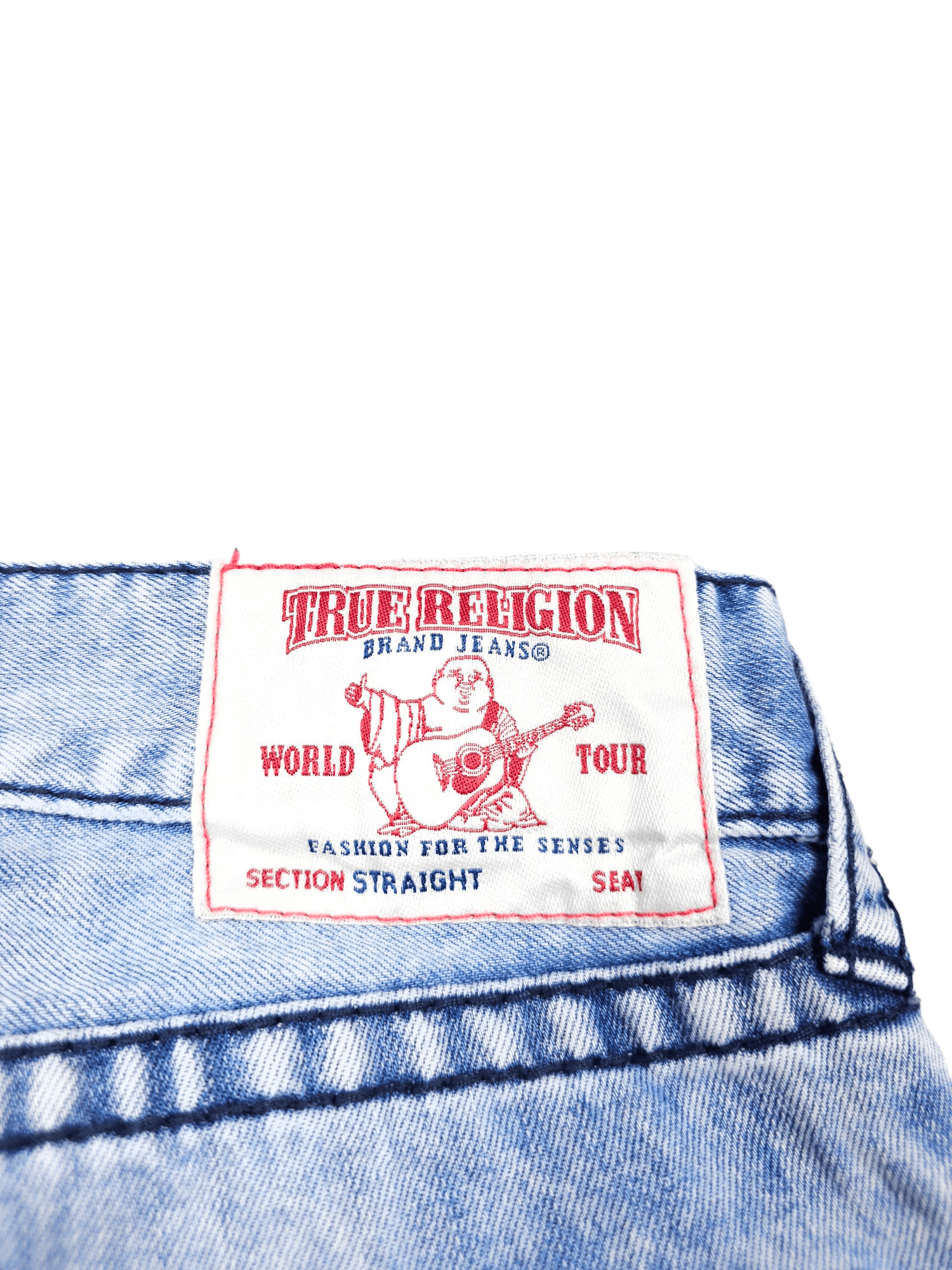 Japanese Brand × True Religion 💎 Size 36/32 True Religion Loose Washed Denim Jeans Y2K Size US 36 / EU 52 - 19 Thumbnail
