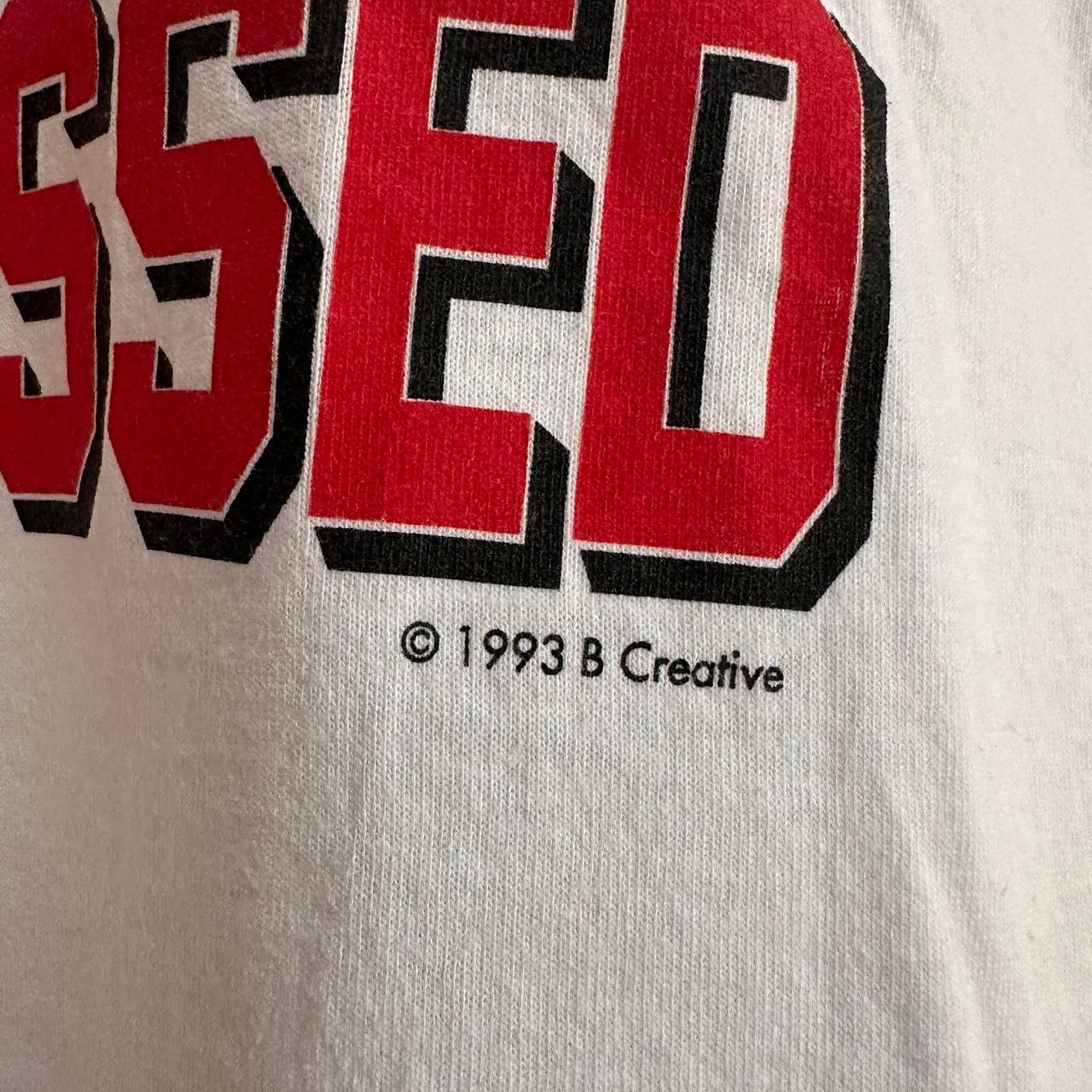 Fruit Of The Loom × Vintage Vintage 1993 Chicago Bulls Shirt Size US L / EU 52-54 / 3 - 3 Thumbnail