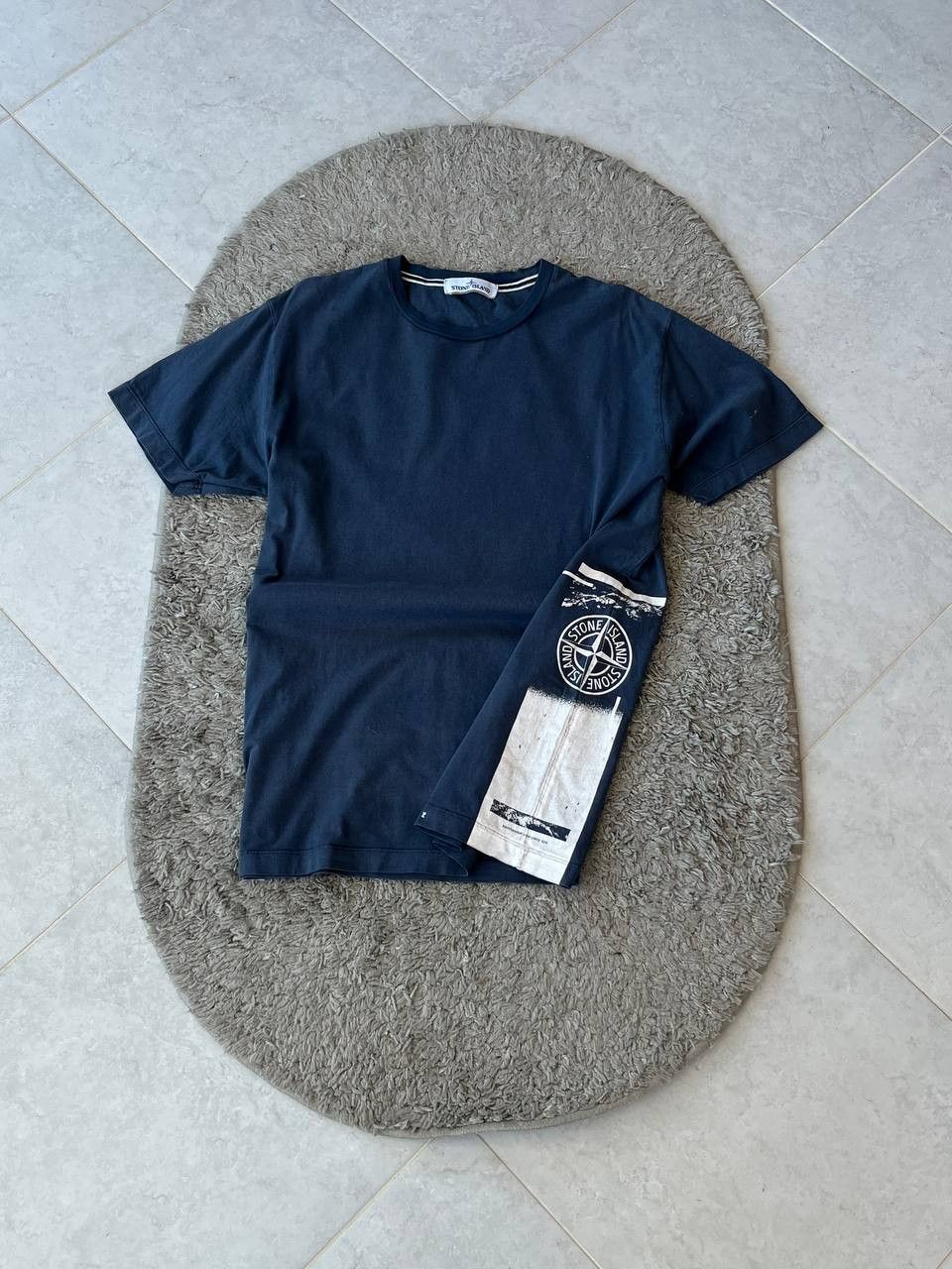 Stone Island STONE ISLAND Modern T-shirt Big Logo Blue Color size XL Size US XL / EU 56 / 4 - 1 Thumbnail