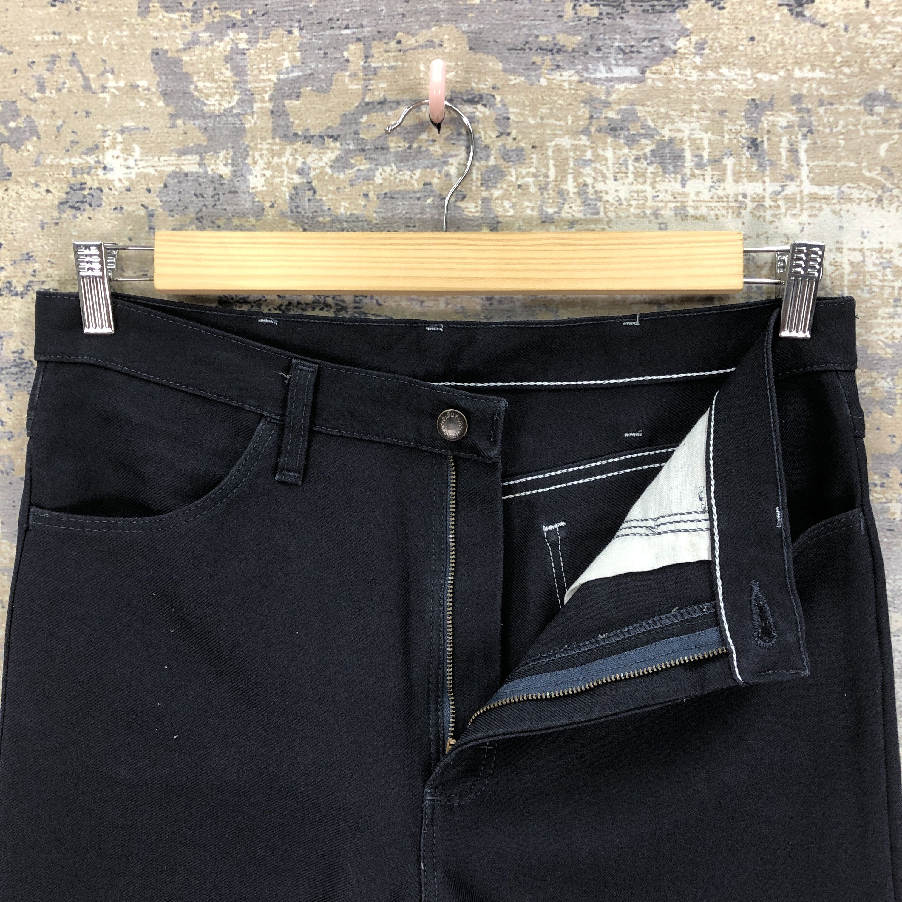 Wrangler Vintage 80s Wrangler Sta Prest Jeans Wrangler Denim Pants Size US 32 / EU 48 - 6 Thumbnail