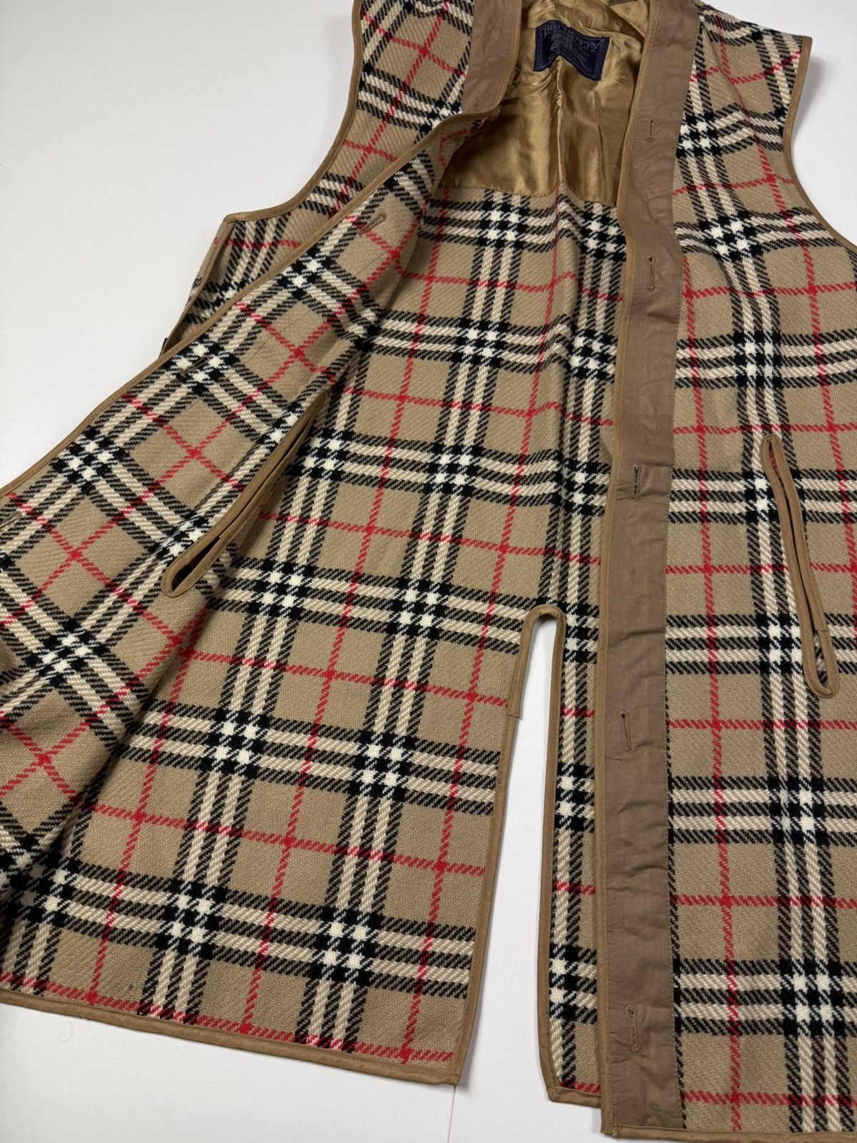 Burberry Burberry Vintage Check Trench Liner Vest Size US L / EU 52-54 / 3 - 5 Thumbnail