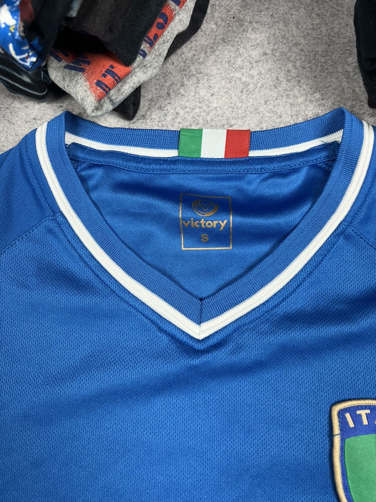 Vintage Vintage Retro Replica Italy 90s Soccer Blockcore Y2K Jersey Size US S / EU 44-46 / 1 - 4 Thumbnail