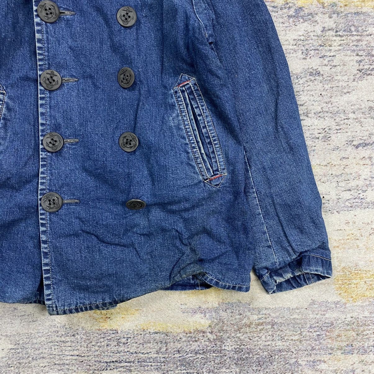 Japanese Brand Gowest bikers denim jacket Size US XS / EU 42 / 0 - 7 Thumbnail