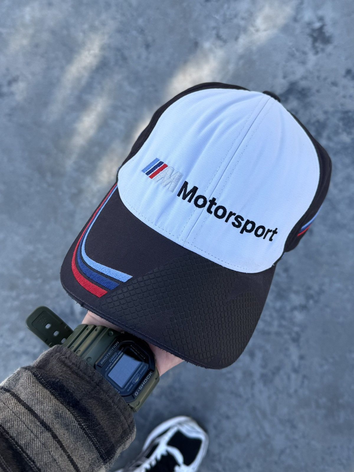 BMW VINTAGE BMW Y2K MOTORSPORT RACING MOTO F1 HAT Size ONE SIZE - 5 Thumbnail