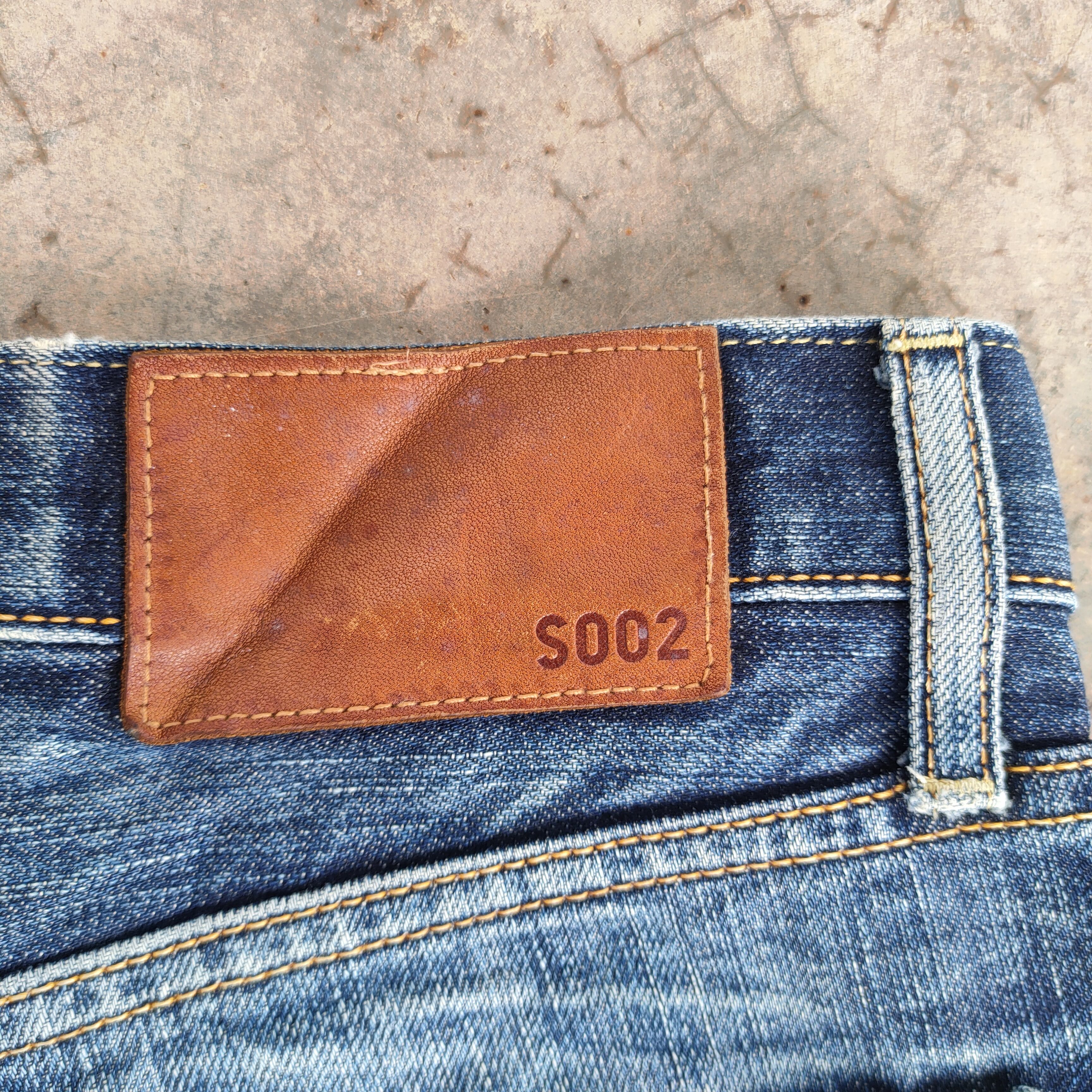 Japanese Brand Vintage japanese faded distressed jeans denim pants Size US 34 / EU 50 - 12 Thumbnail