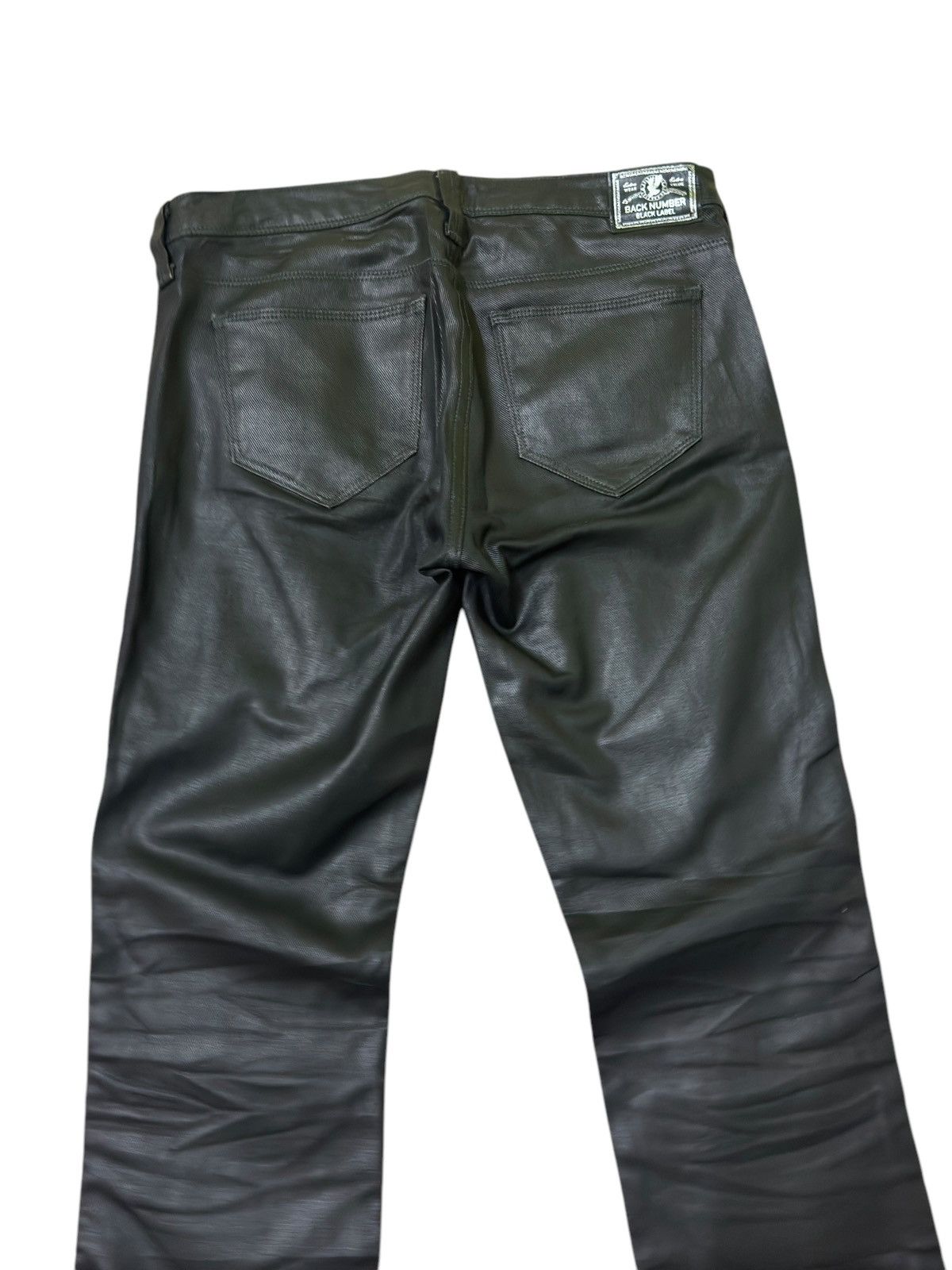 Hysteric Glamour × Japanese Brand BACK NUMBER Waxed Rick Owen's style Skinny Denim Size US 28 / EU 44 - 9 Thumbnail