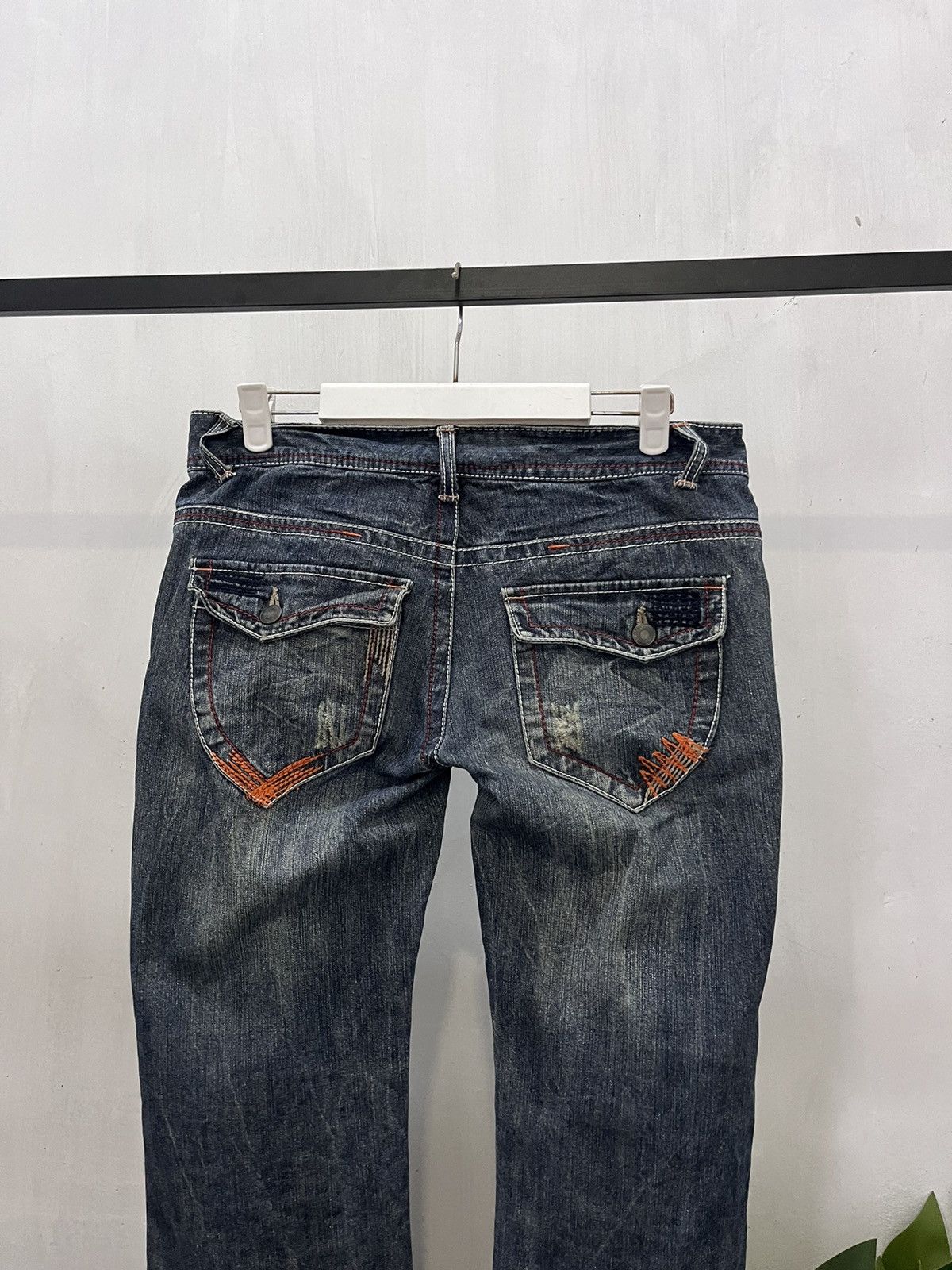 Japanese Brand Vtg bootcut denim jeans pants designer Size 32" / US 10 / IT 46 - 5 Thumbnail