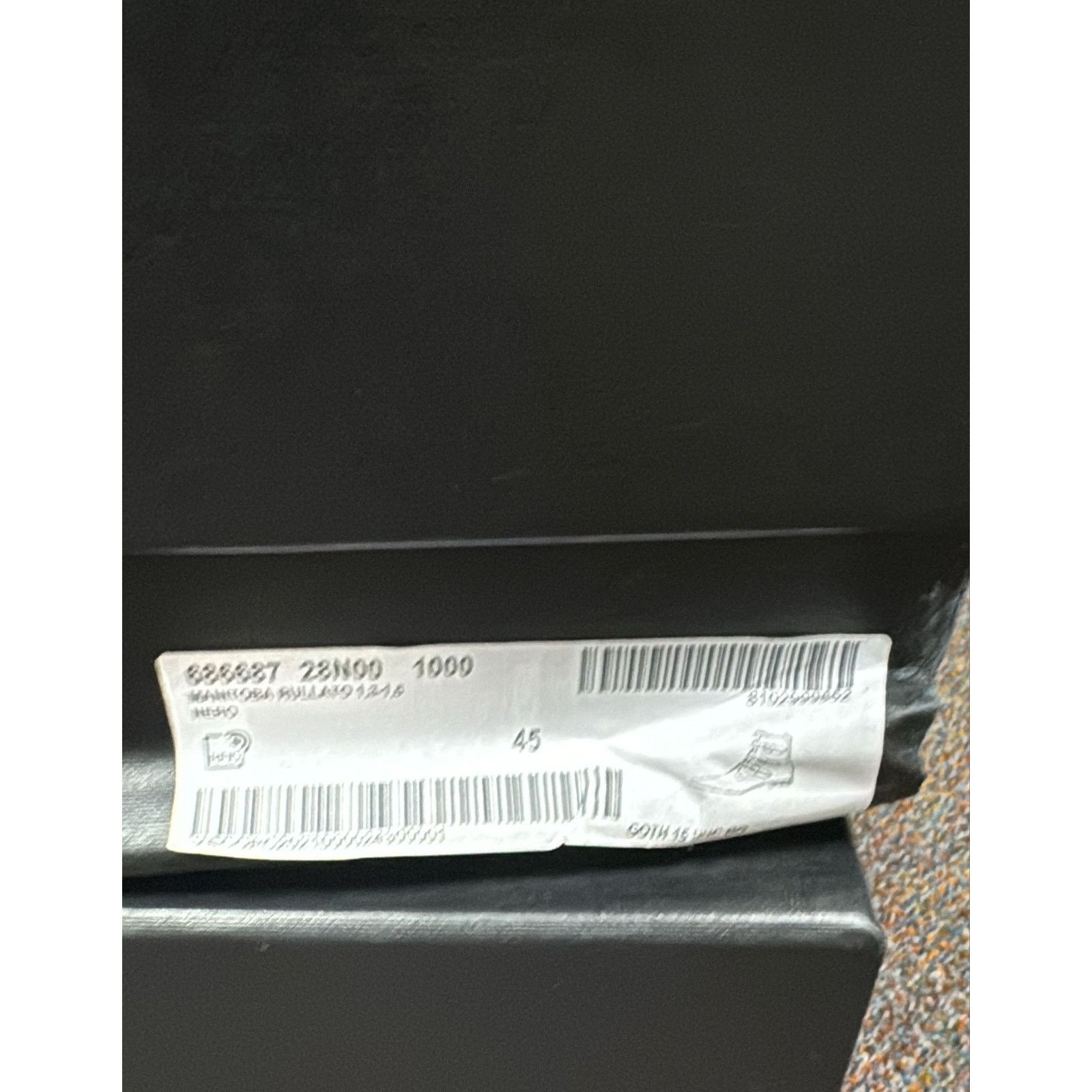 Saint Laurent Paris o1rshd1 Goth 15 Boots in Nero Size US 12 / EU 45 - 21 Thumbnail