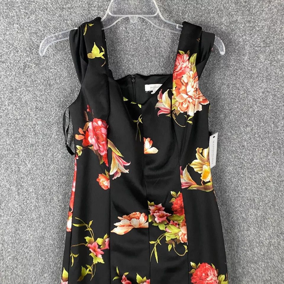 Other Madison Grey Dress Women's Size 8 NWT Floral Sleeveless Size M / US 6-8 / IT 42-44 - 2 Thumbnail