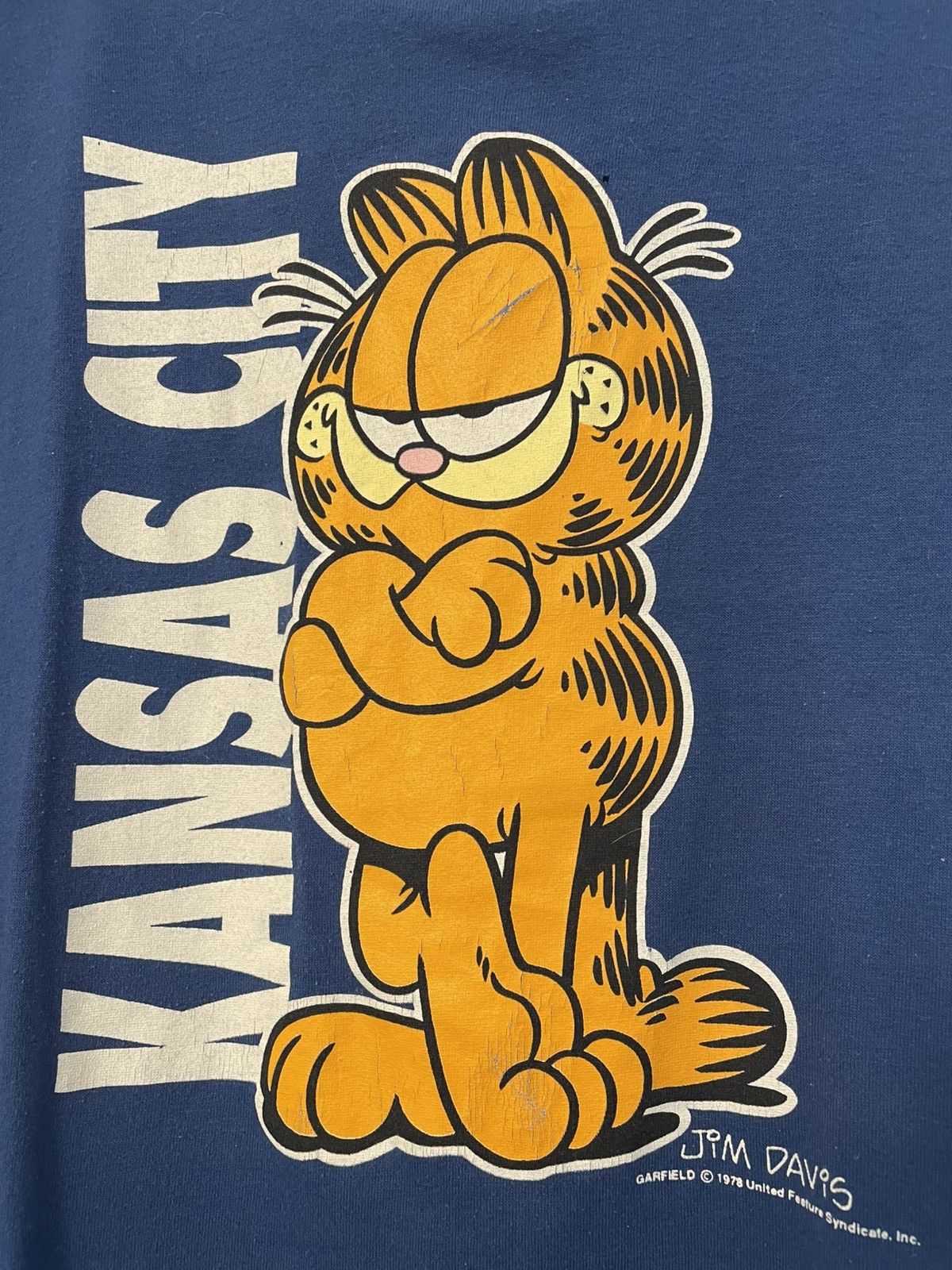 Vintage Garfield shirt Size US L / EU 52-54 / 3 - 3 Thumbnail