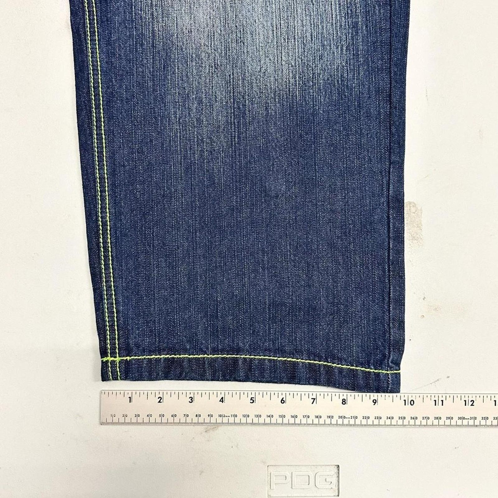 Vintage Vintage baggy y2k riflessi faded blue skater unique denim Size US 36 / EU 52 - 7 Thumbnail