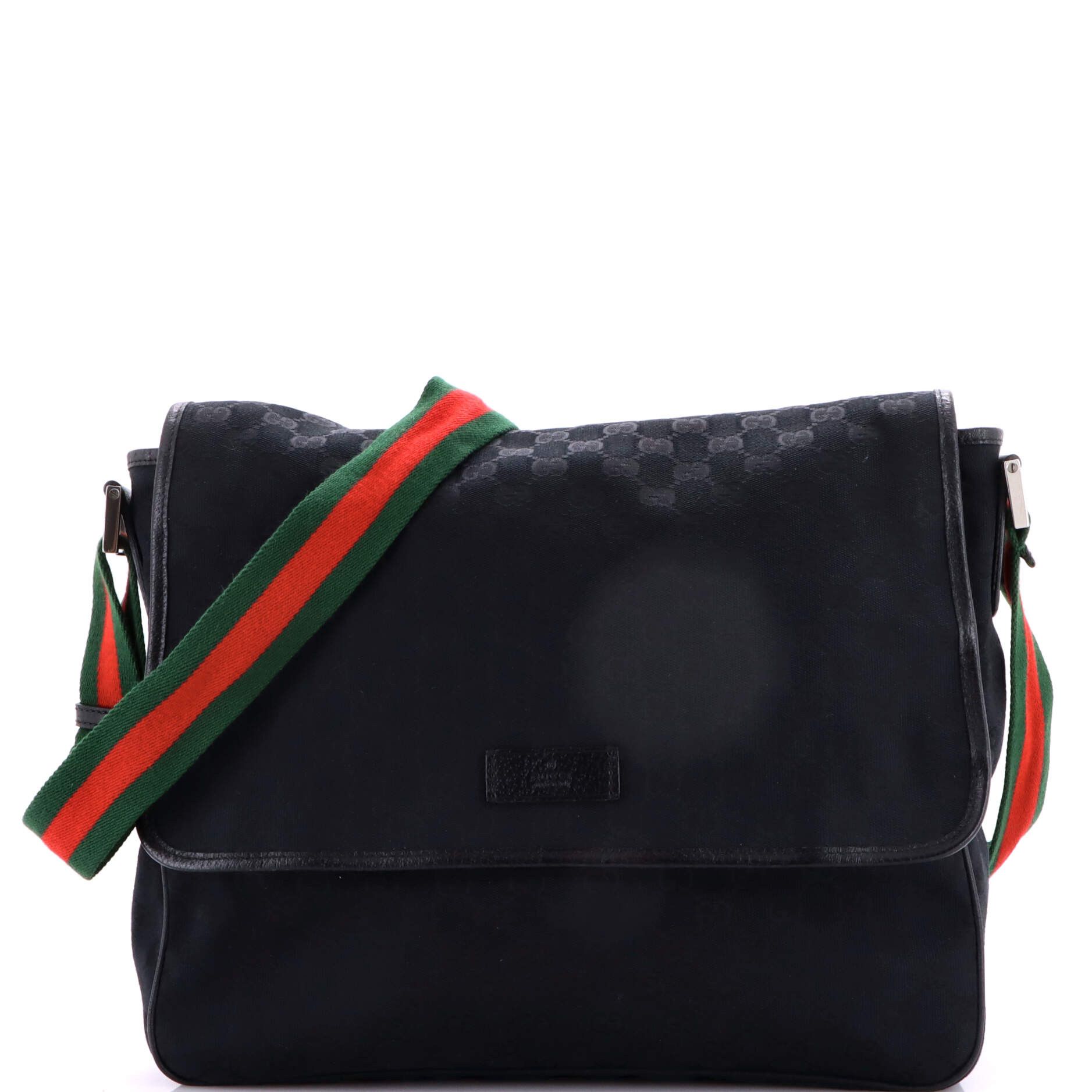 Gucci Web Strap Flap Messenger Size ONE SIZE - 1 Thumbnail