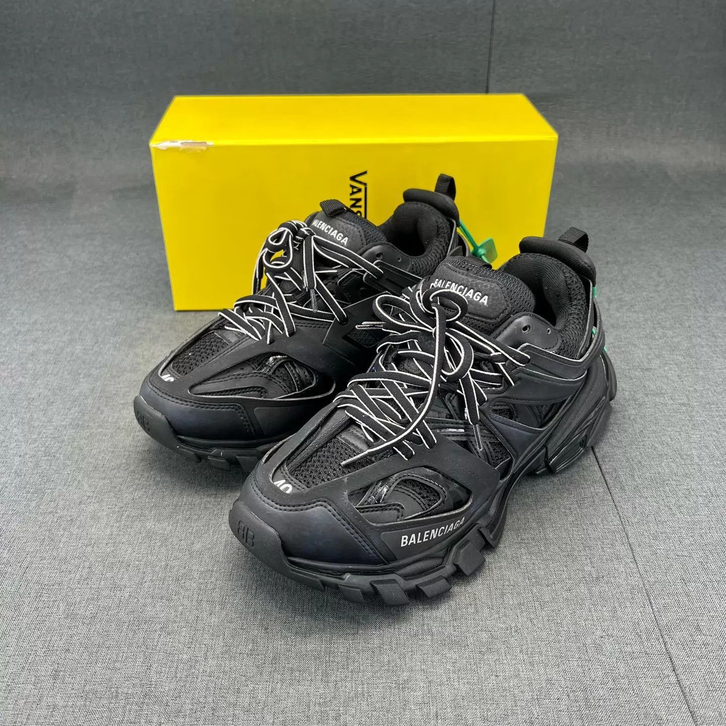 Balenciaga Black High-Top Sneakers with Chunky Sole Size US 7 / EU 40 - 1 Thumbnail