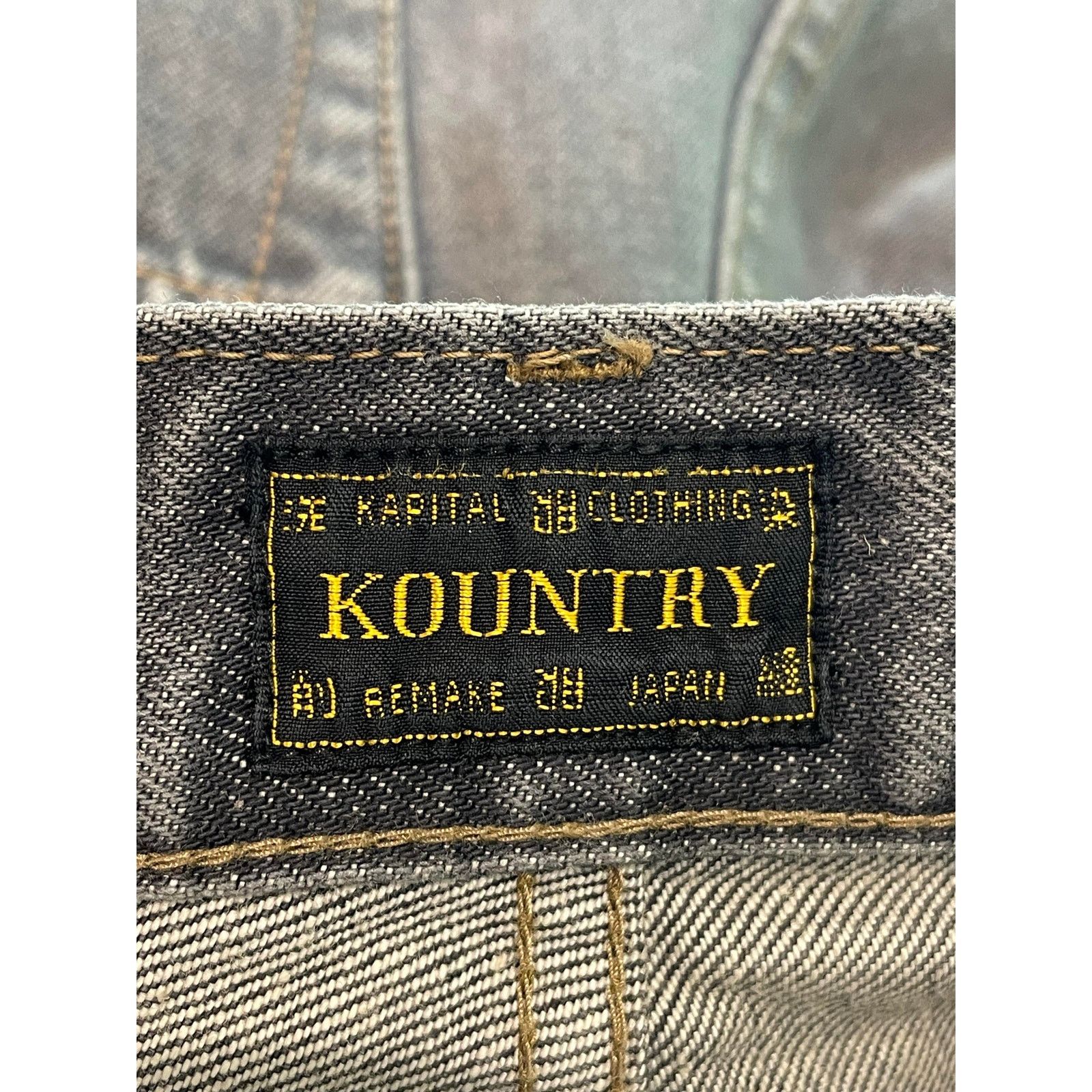 Kapital Kapital 'Bone' Grey Jeans Size US 30 / EU 46 - 7 Thumbnail
