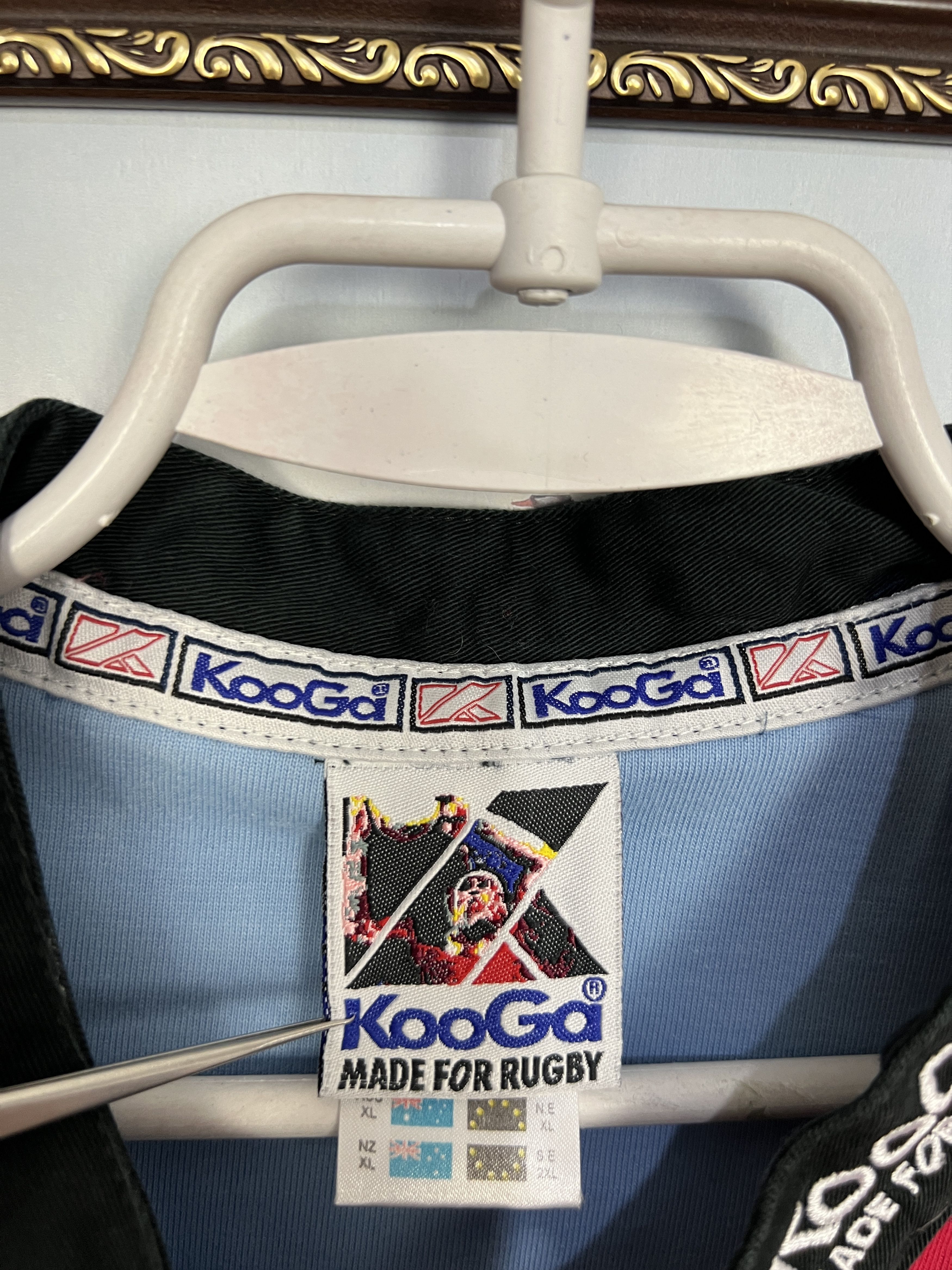 Vintage Kooga Harlequins Rugby Union Jersey Trikot Rare Shirt Hype Size US XL / EU 56 / 4 - 7 Thumbnail