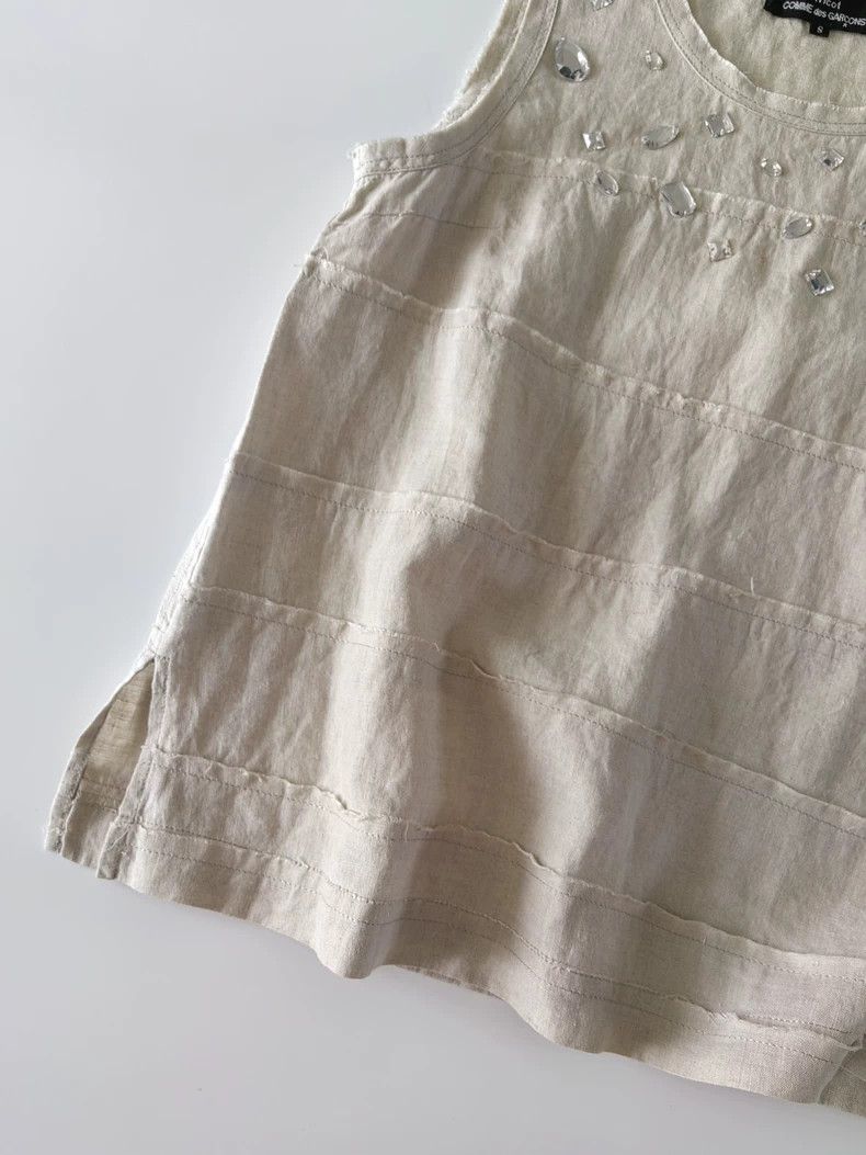 Other Comme Des Garcons Original hemp rhinestone fringed vest Size S / US 4 / IT 40 - 7 Thumbnail