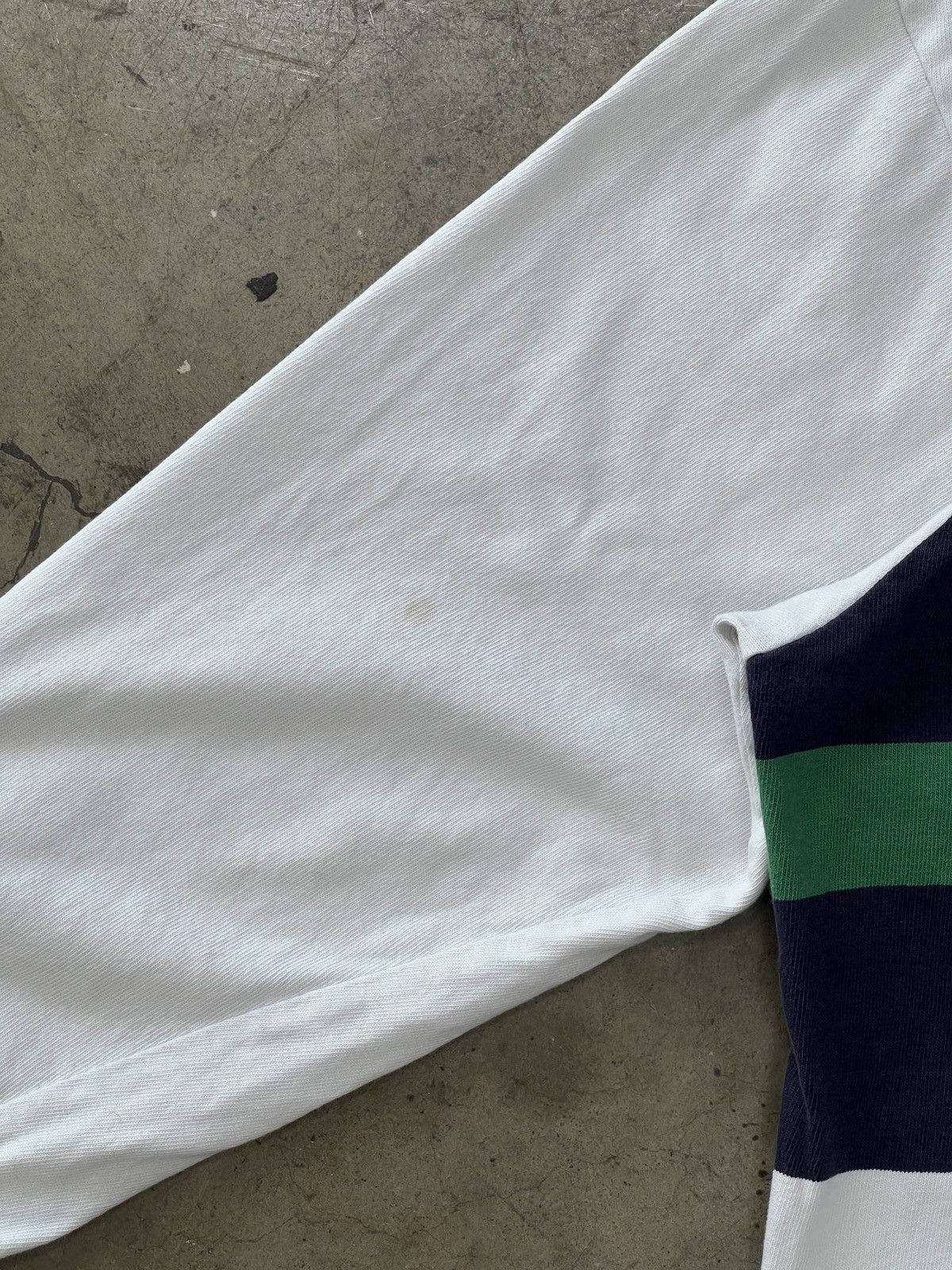 Polo Ralph Lauren Vintage Ralph Lauren Polo Blue Green Y2K LS Polo XL Size US XL / EU 56 / 4 - 5 Thumbnail