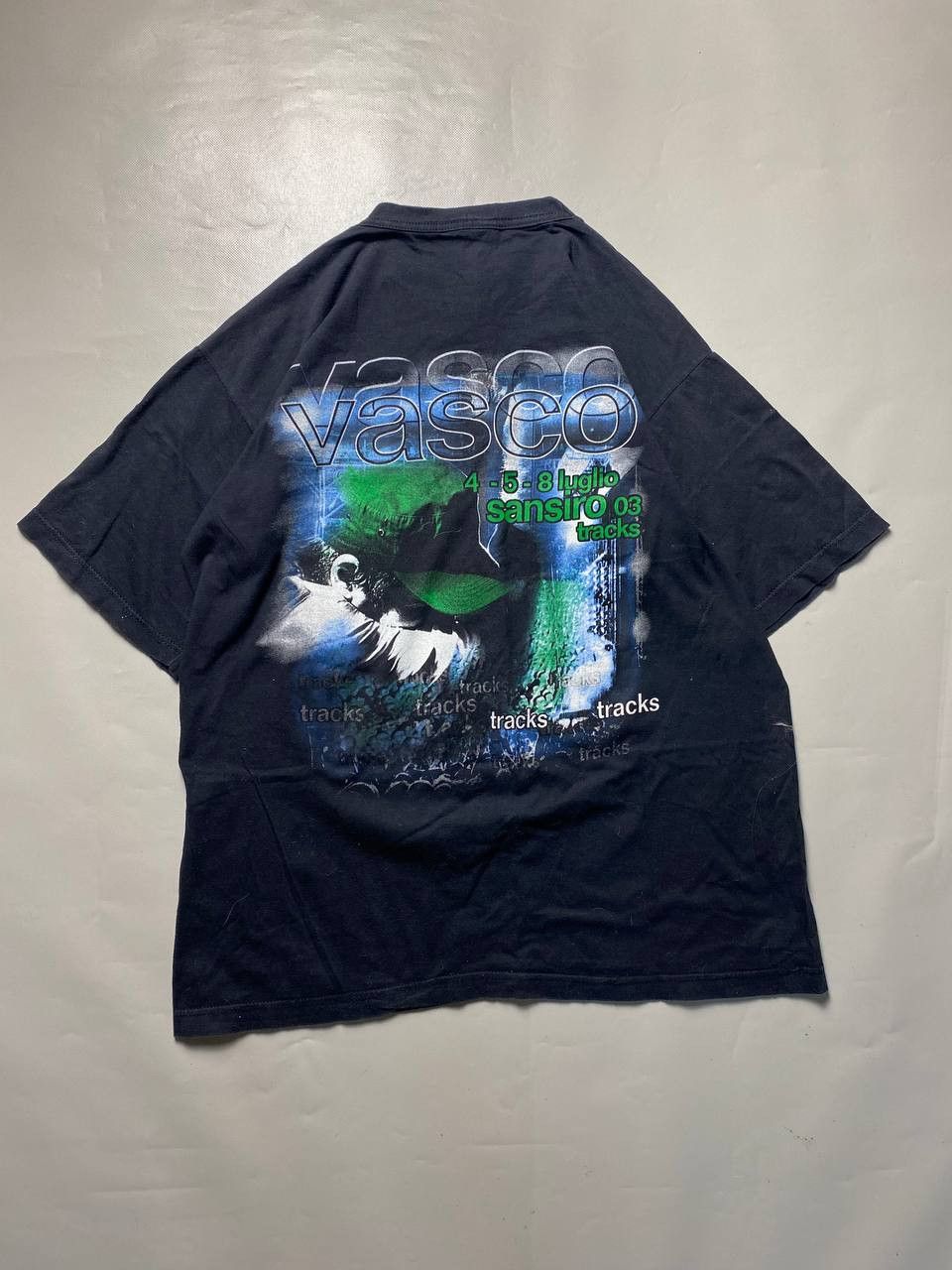 Vintage Vasco Rossi vintage merch t shirt Size US L / EU 52-54 / 3 - 2 Thumbnail