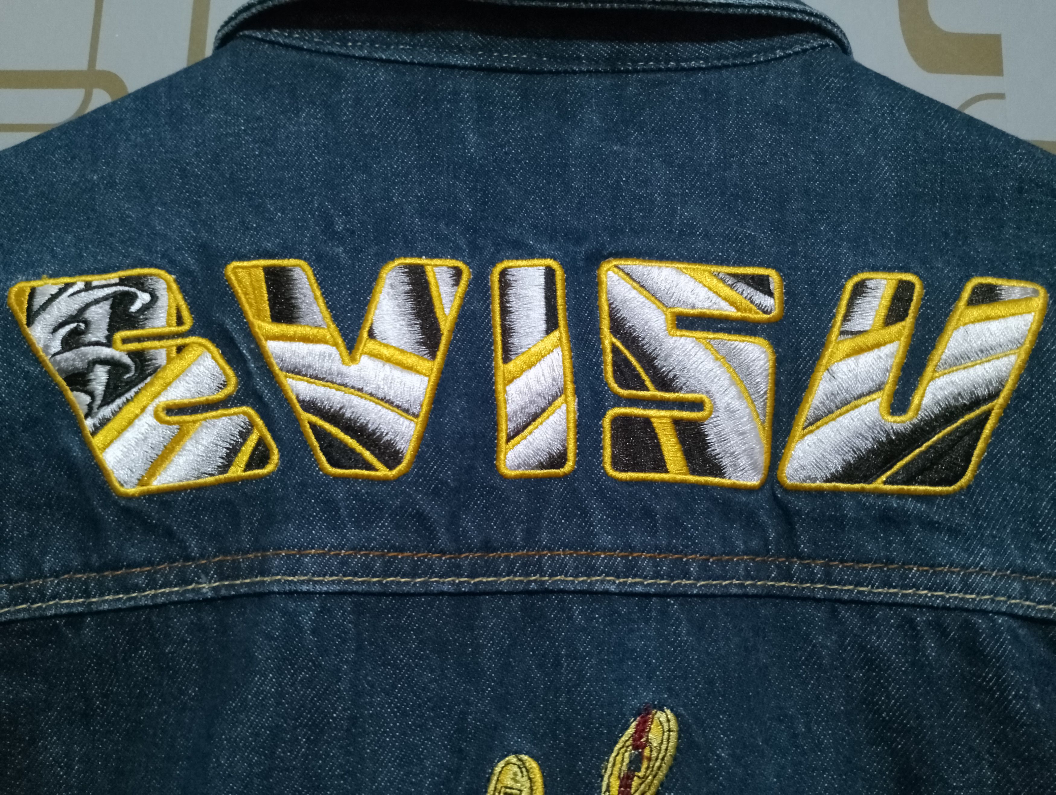 Evisu × Japanese Brand Evisu Denim Jacket Size US XXL / EU 58 / 5 - 7 Thumbnail