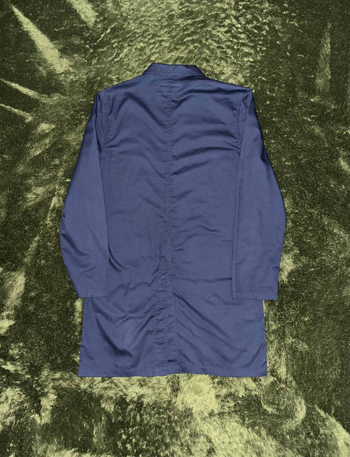 Beams Japan [M] BEAMS Light Cotton Long Coverall Coat – Navy Size US M / EU 48-50 / 2 - 8 Thumbnail