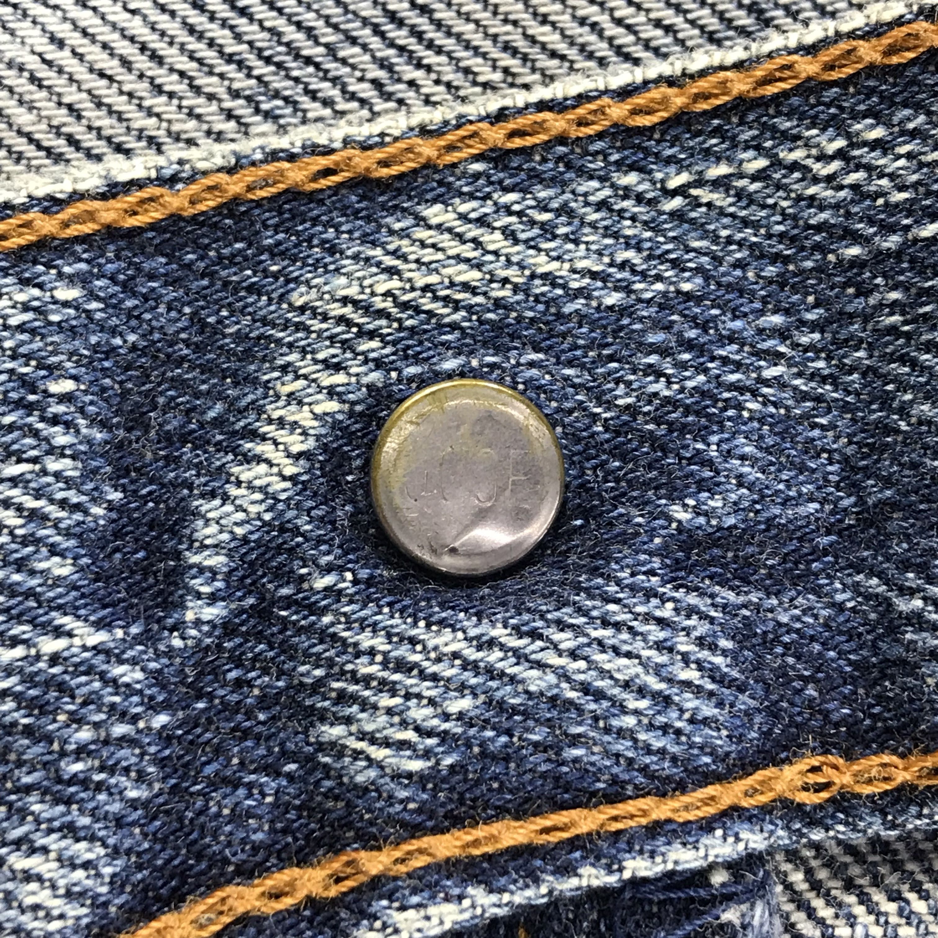 Levi's Vintage Levis 503 Jeans Distressed Denim KJ3376 Size US 31 - 10 Thumbnail
