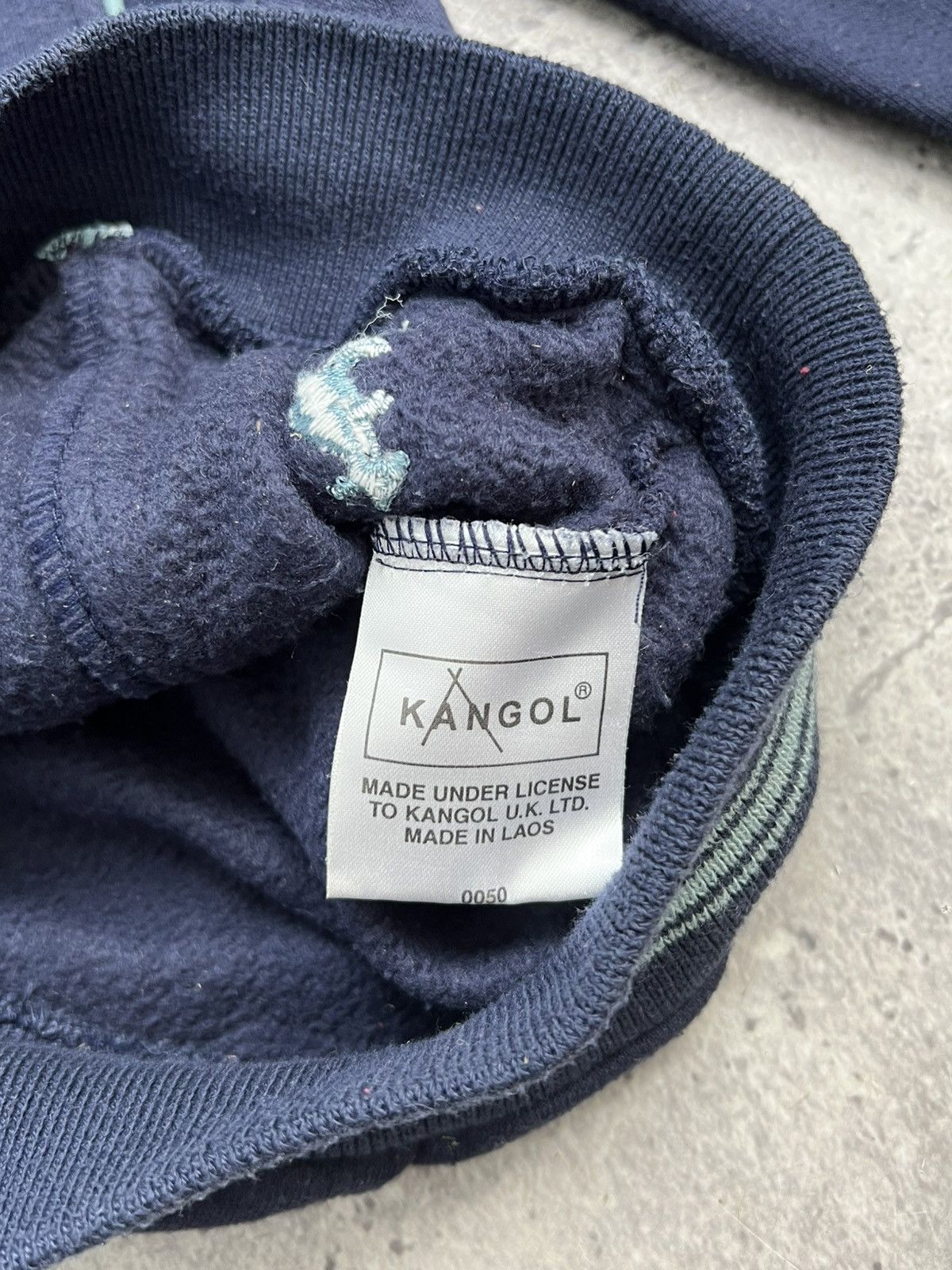 Kangol × Vintage 90s KANGOL VINTAGE BIG LOGO STREETWEAR SWEATSHIRT Size US S / EU 44-46 / 1 - 5 Thumbnail
