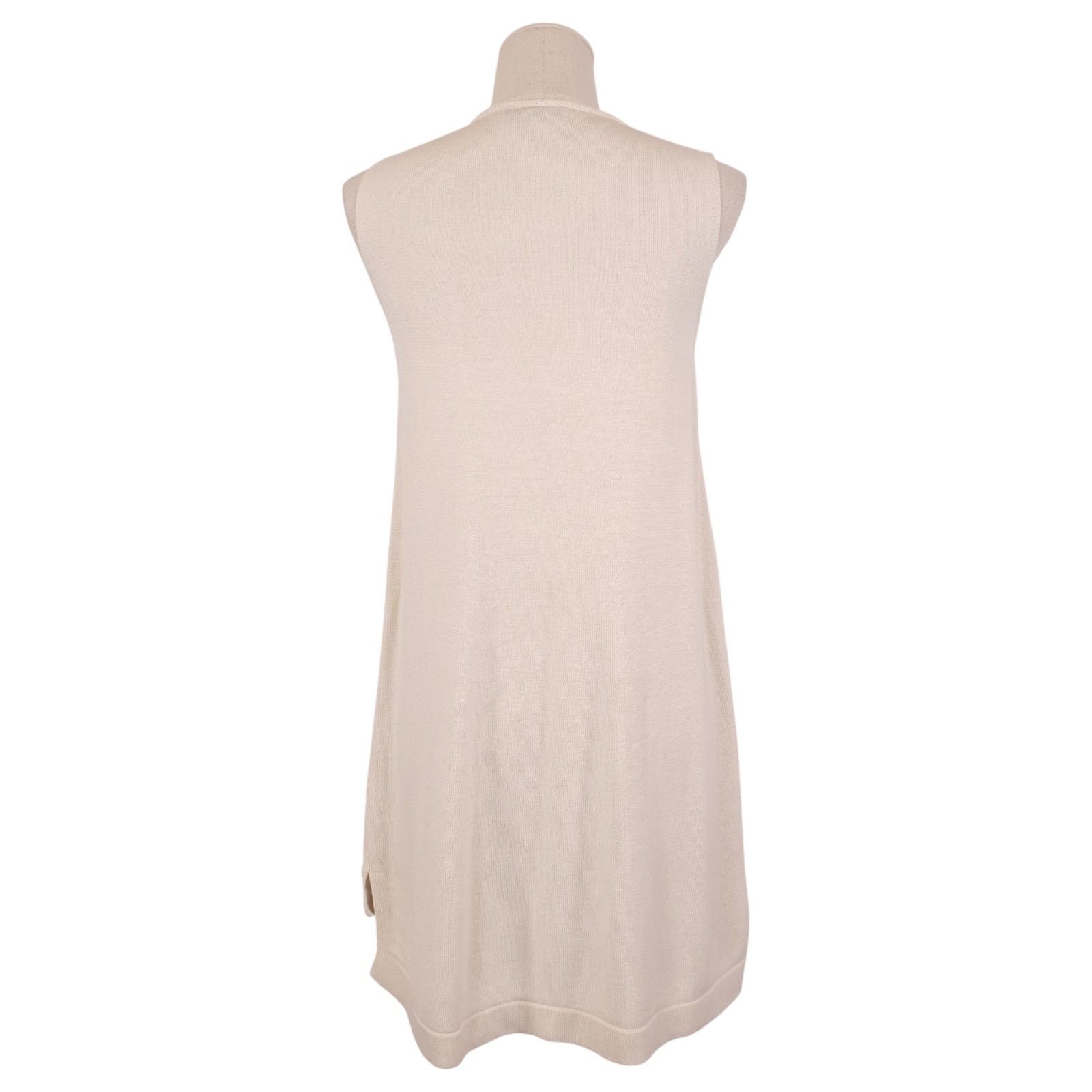 Eileen Fisher Eileen Fisher Knit Tunic Tank Natural Beige Sz Extra Small Size XS / US 0-2 / IT 36-38 - 3 Thumbnail