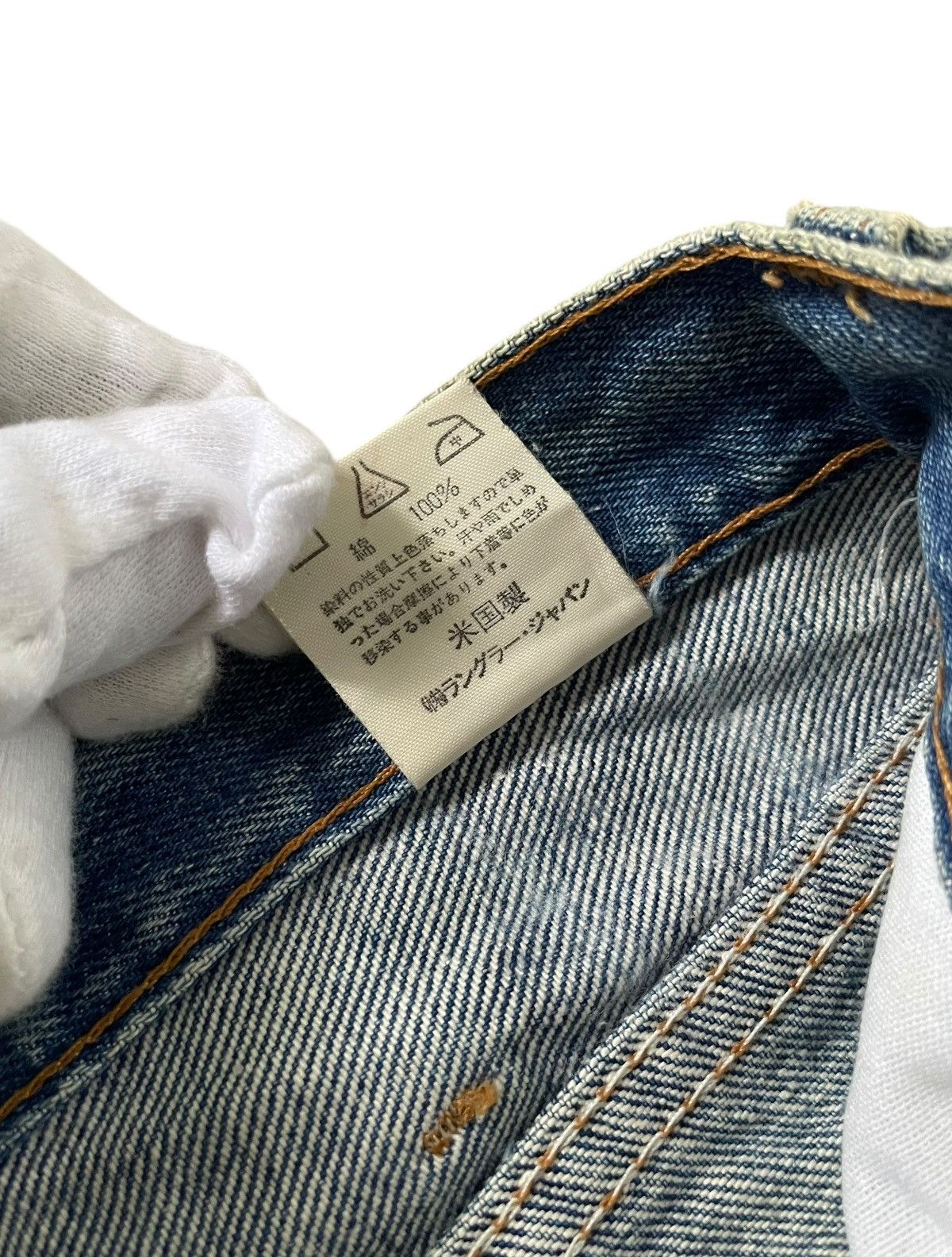 Vintage Vintage Wrangler Bluebell 60s Straight Fit Jeans Size US 32 / EU 48 - 11 Thumbnail