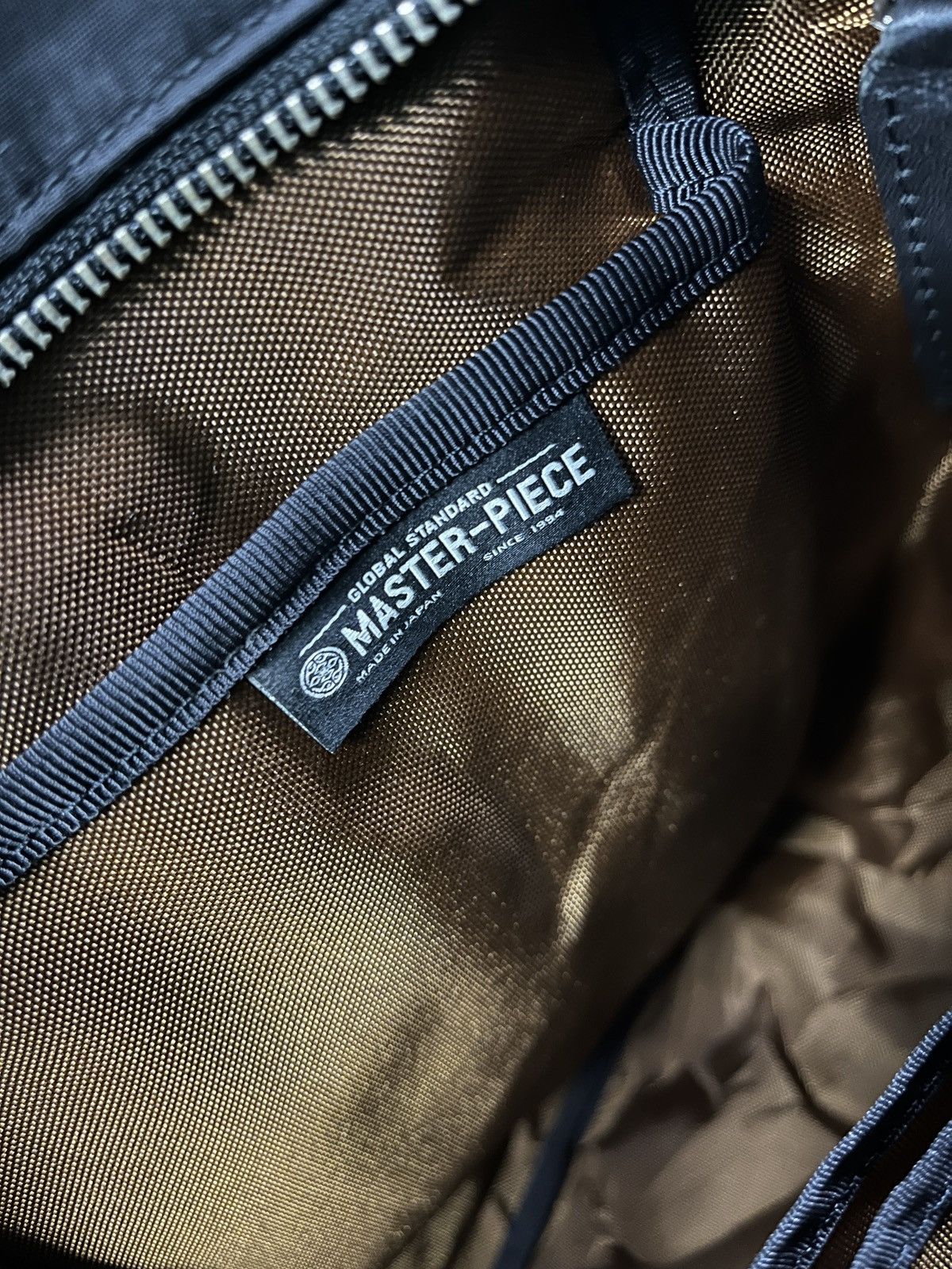 Genuine Leather × Japanese Brand × MasterPiece Top Handle Organizer Laptop Brief Size ONE SIZE - 15 Thumbnail