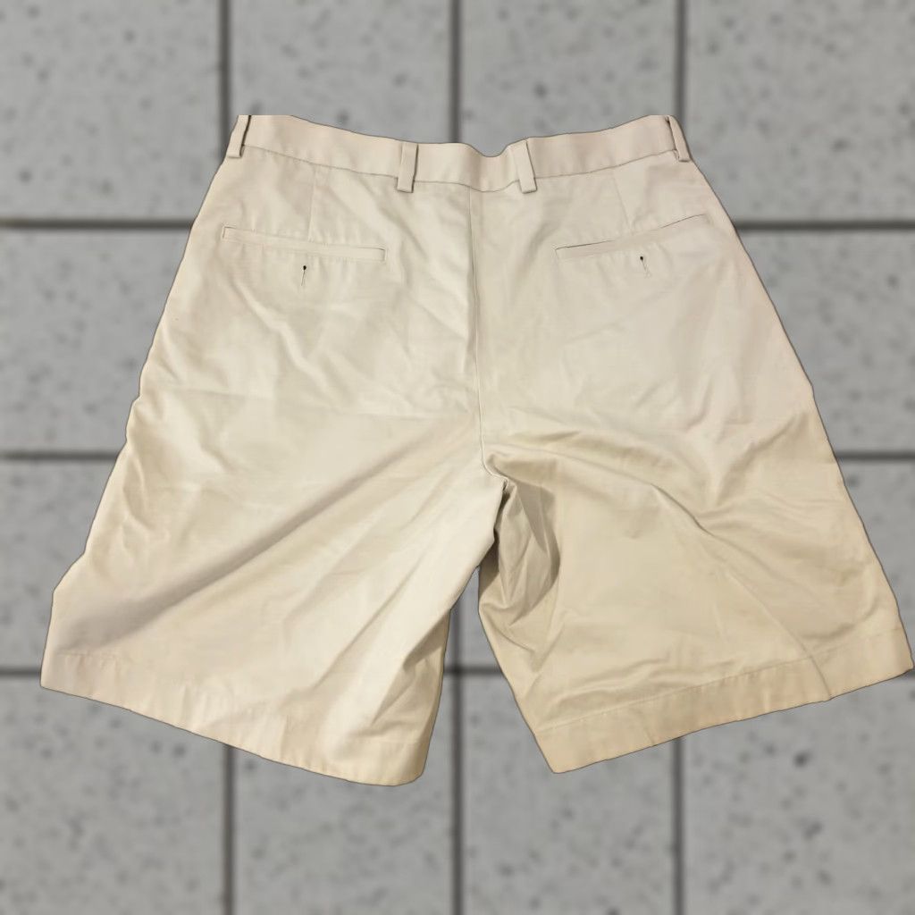 Brooks Brothers Mens Brooks Brothers Khaki Shorts 33 Cotton Chino Beige 9in Inseam Regular Mens Size US 33 - 1 Thumbnail